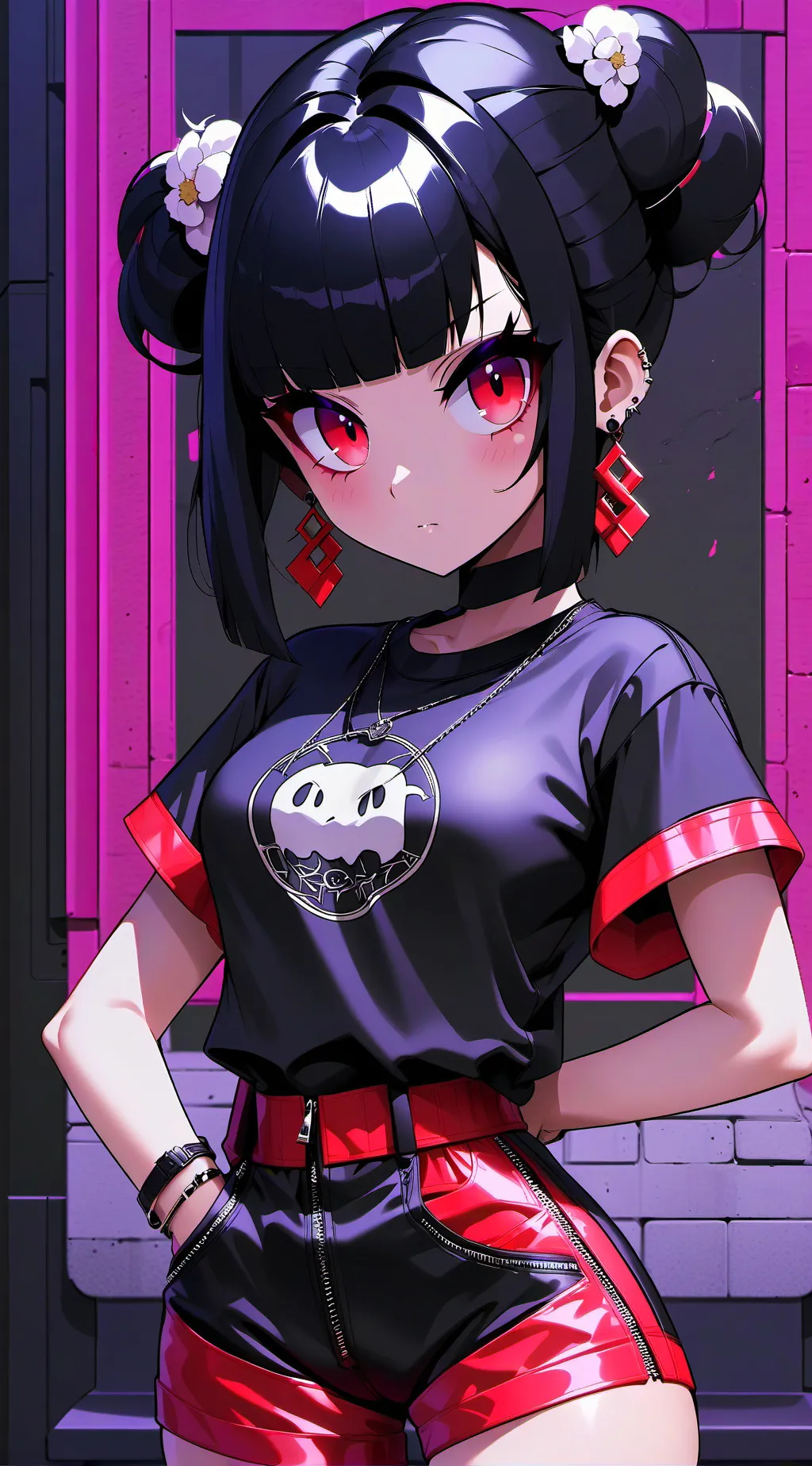 ai character: Erica  background