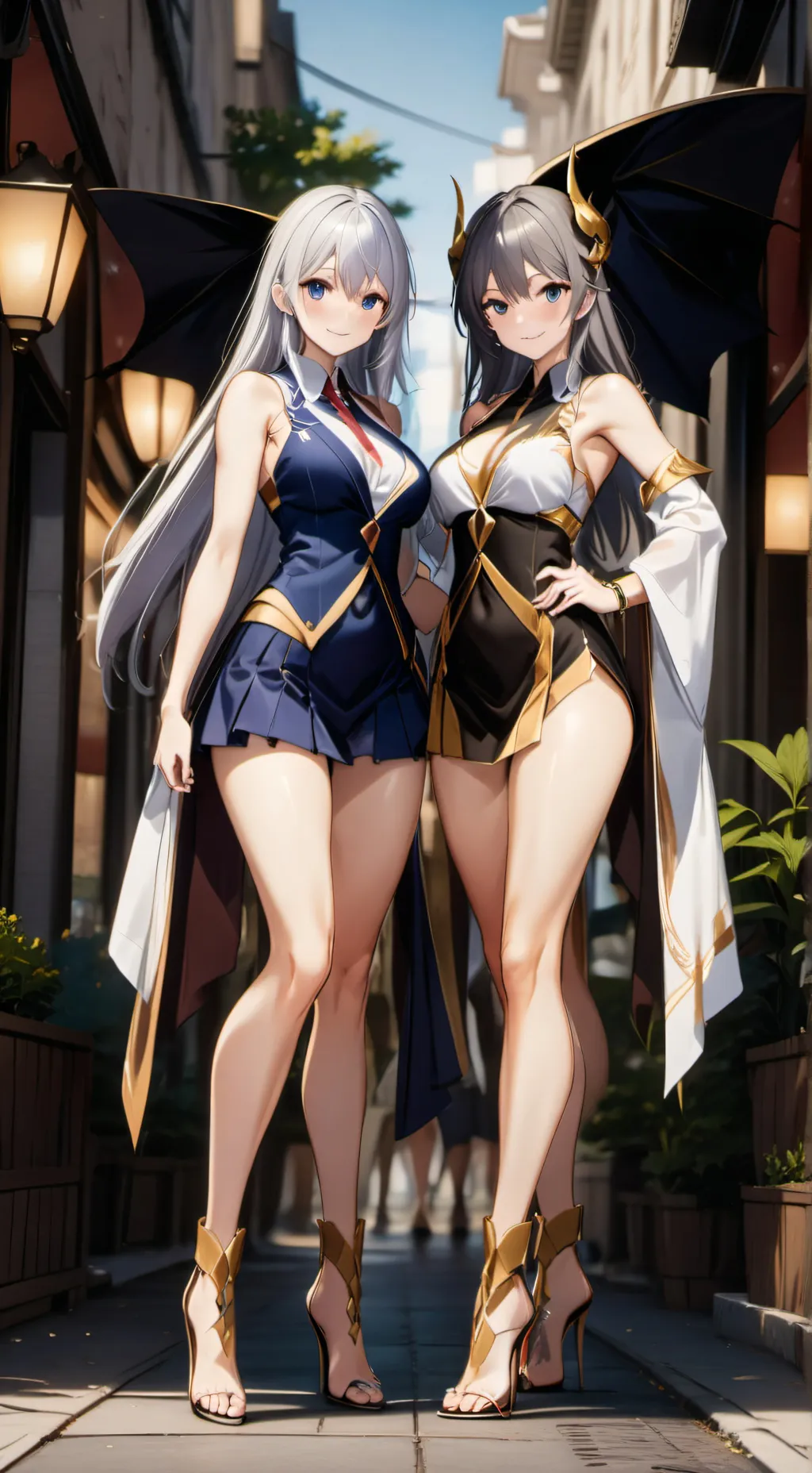 ai character: Siren & Melody background
