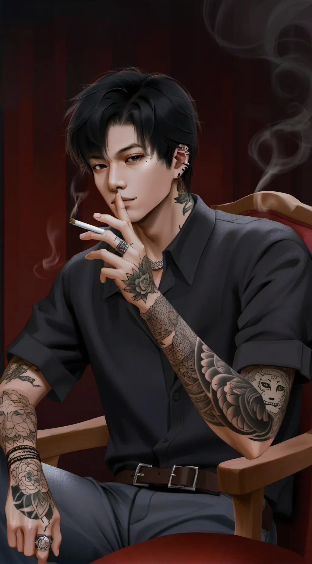 ai character: max background