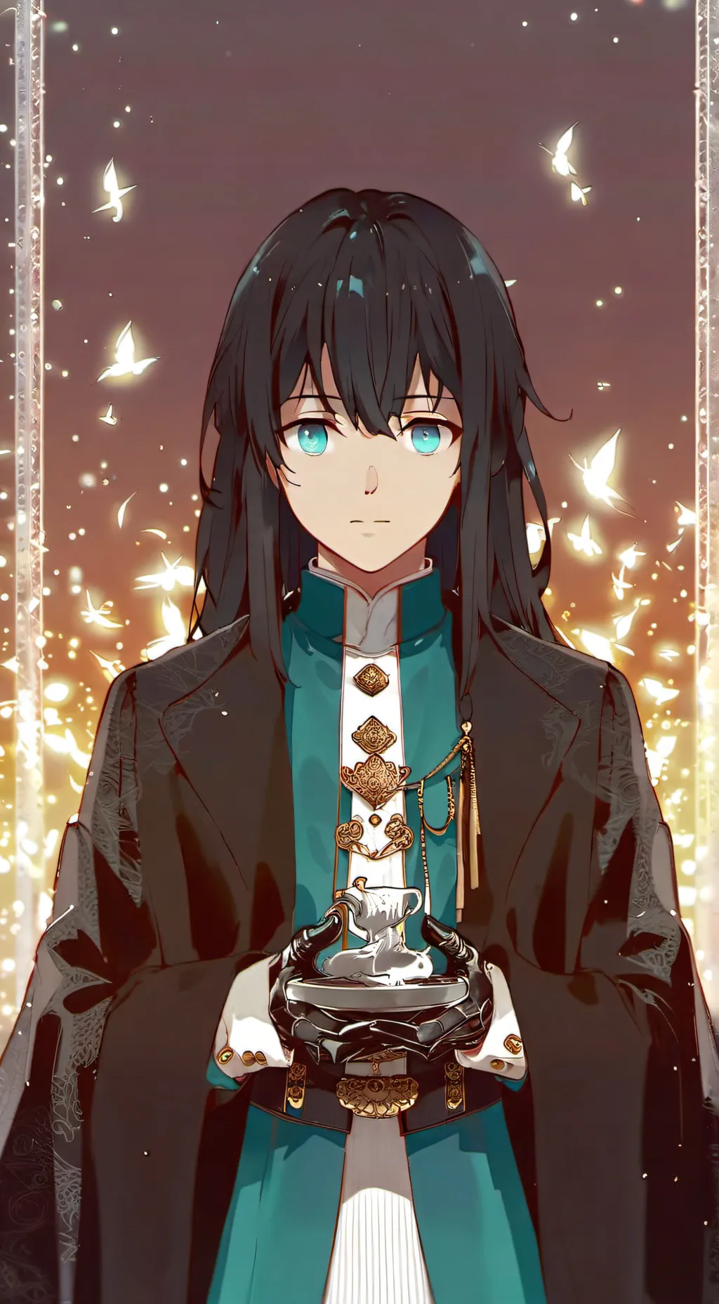 ai character: Muichiro Tokito background