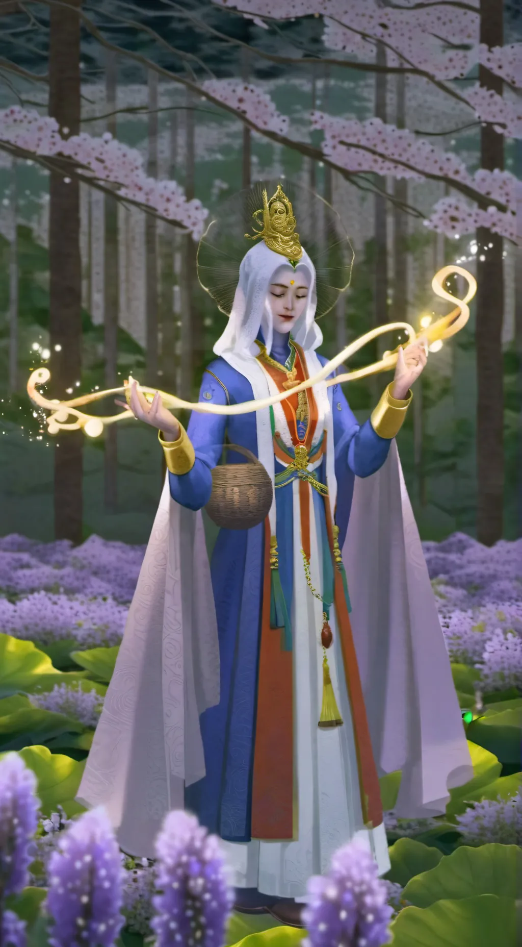 ai character: The wishing one  background
