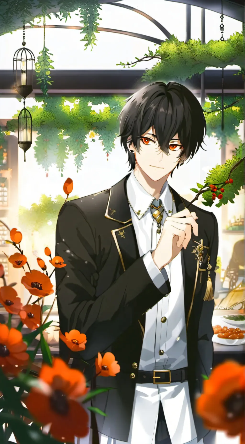 ai character: henry dowsen background
