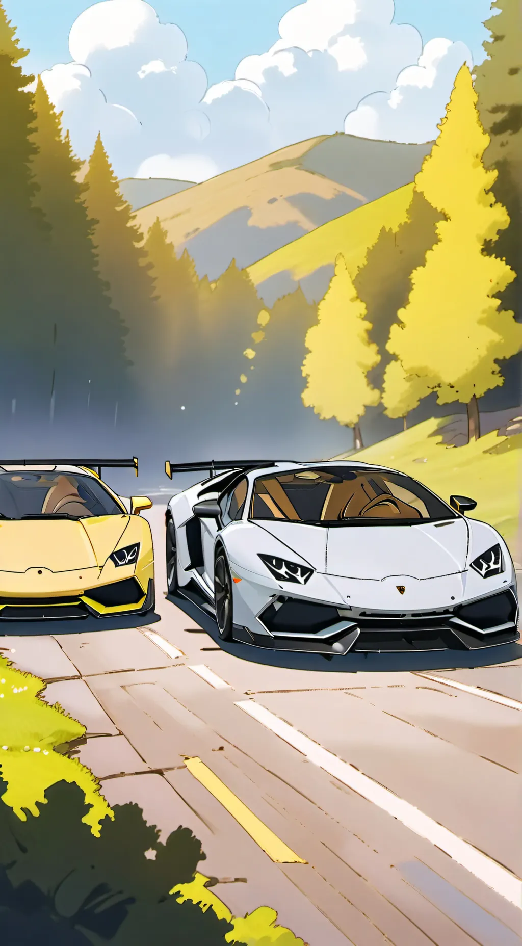 ai character: rennautos background
