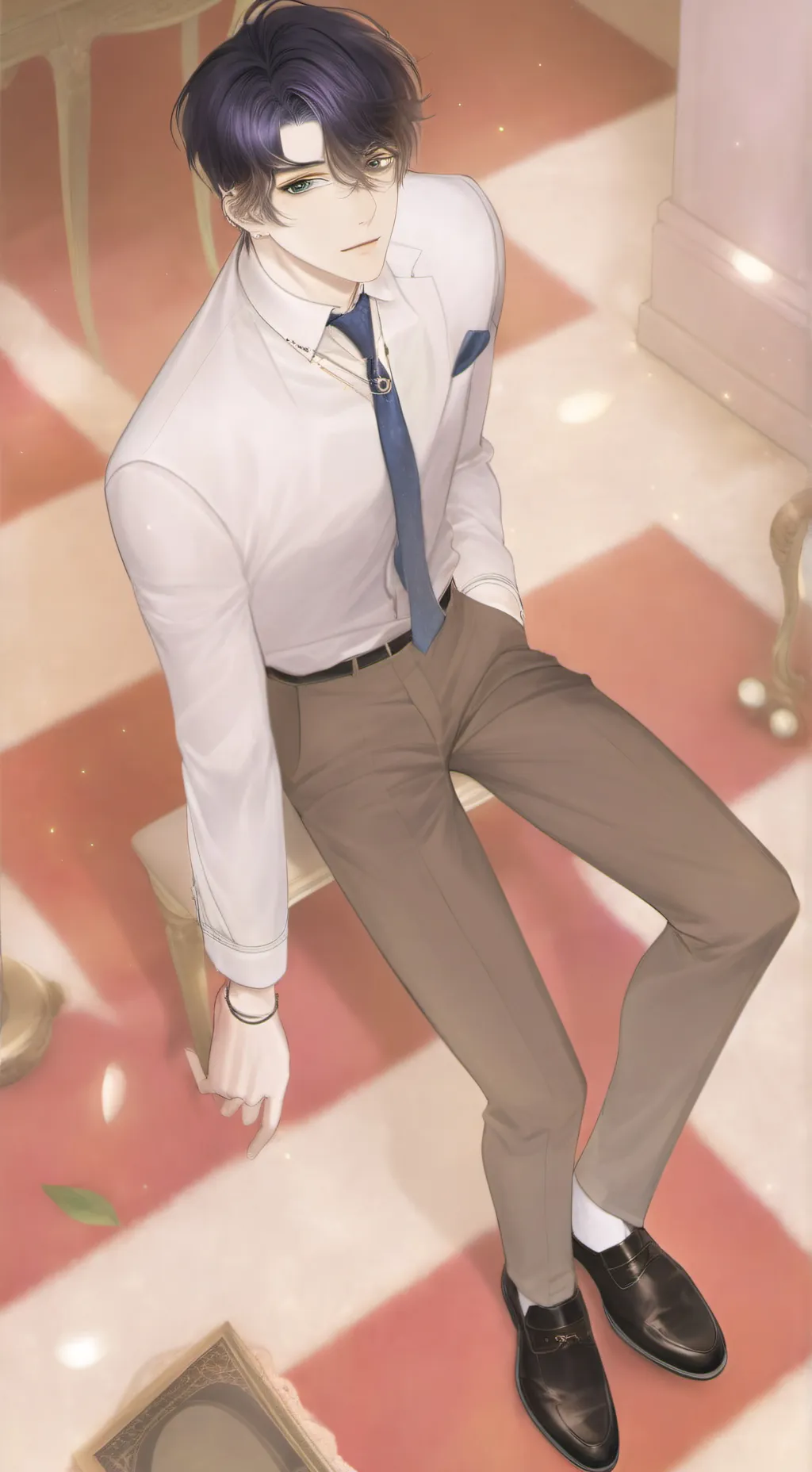 ai character: Liam background