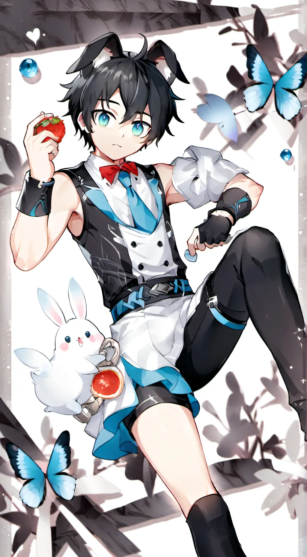 ai character: bluestone background
