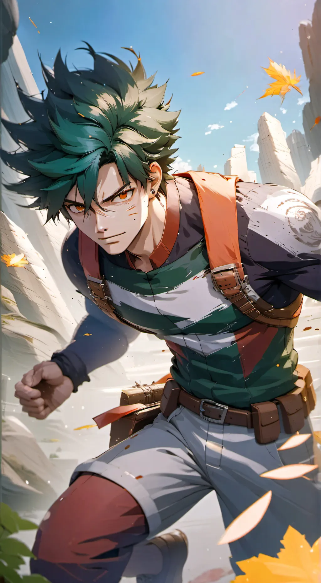 ai character: MHA Consert background