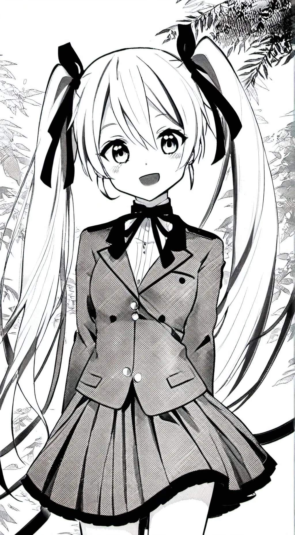 ai character: miku💙 background