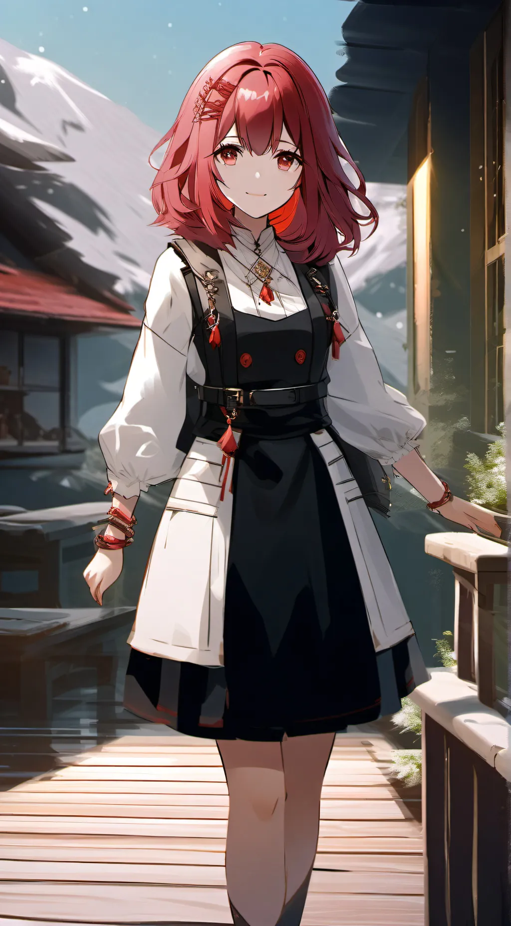 ai character: Ruby background