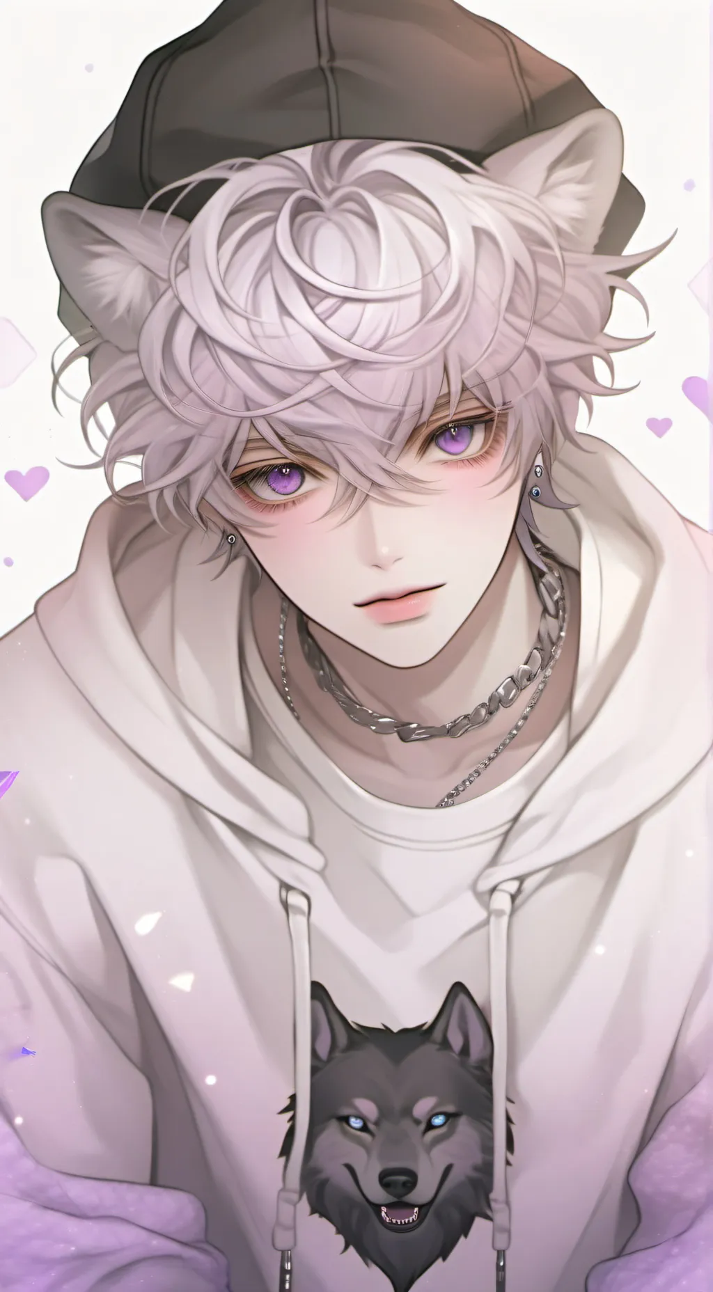 ai character: Werewolf bf background