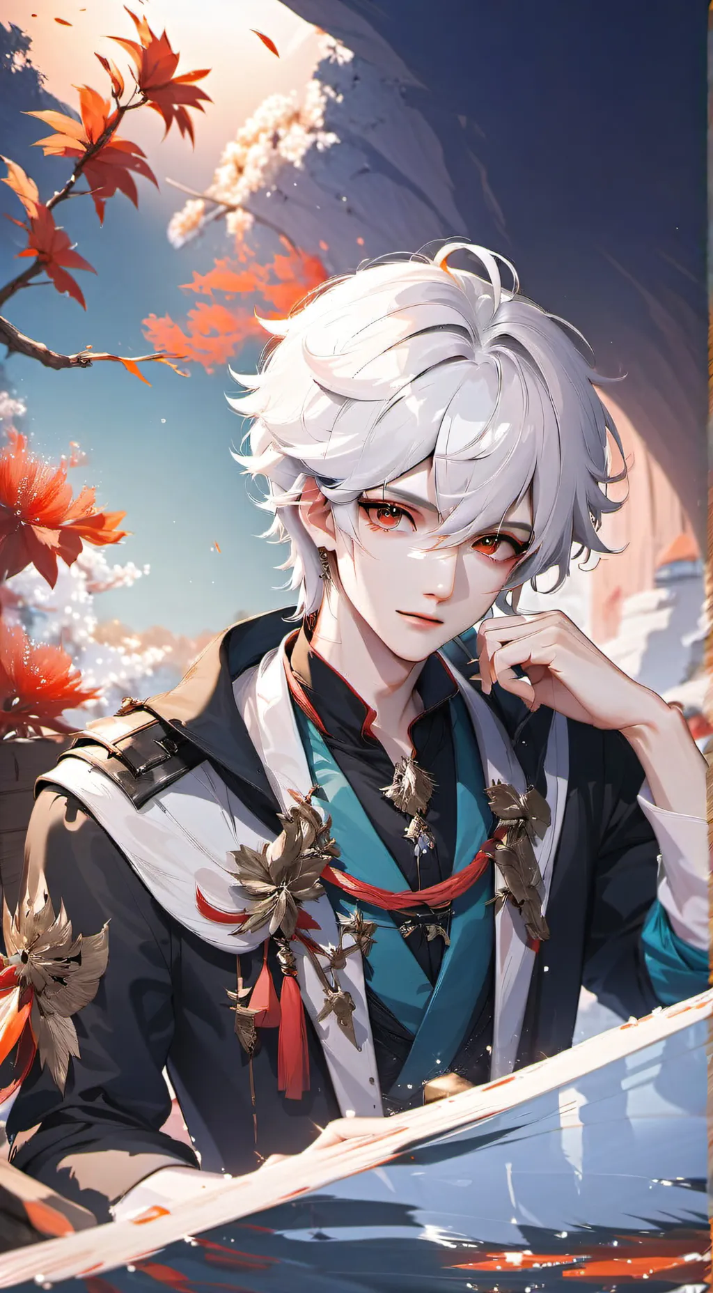 ai character: Alexander  background