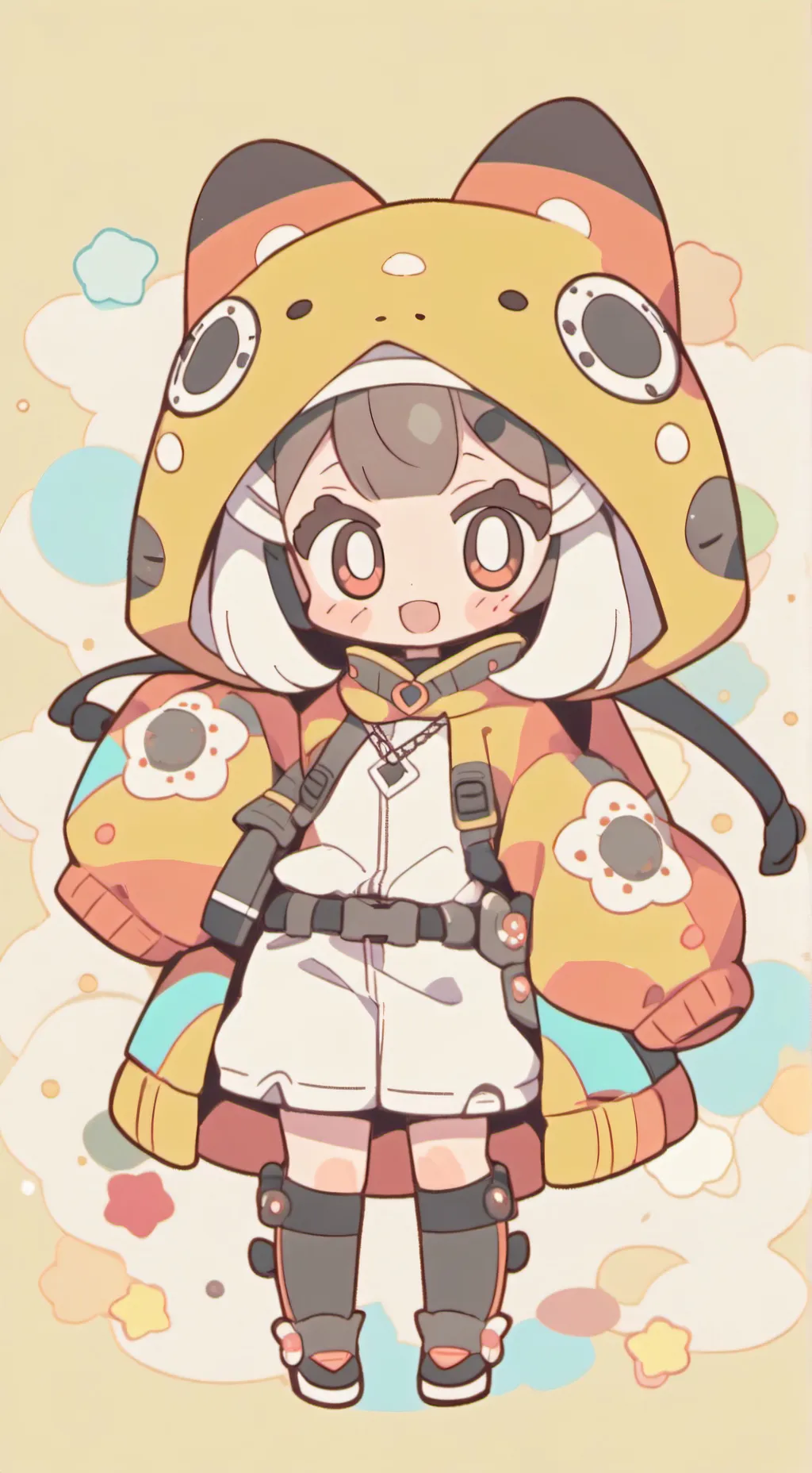 ai character: shelly becomes a 🐱 background