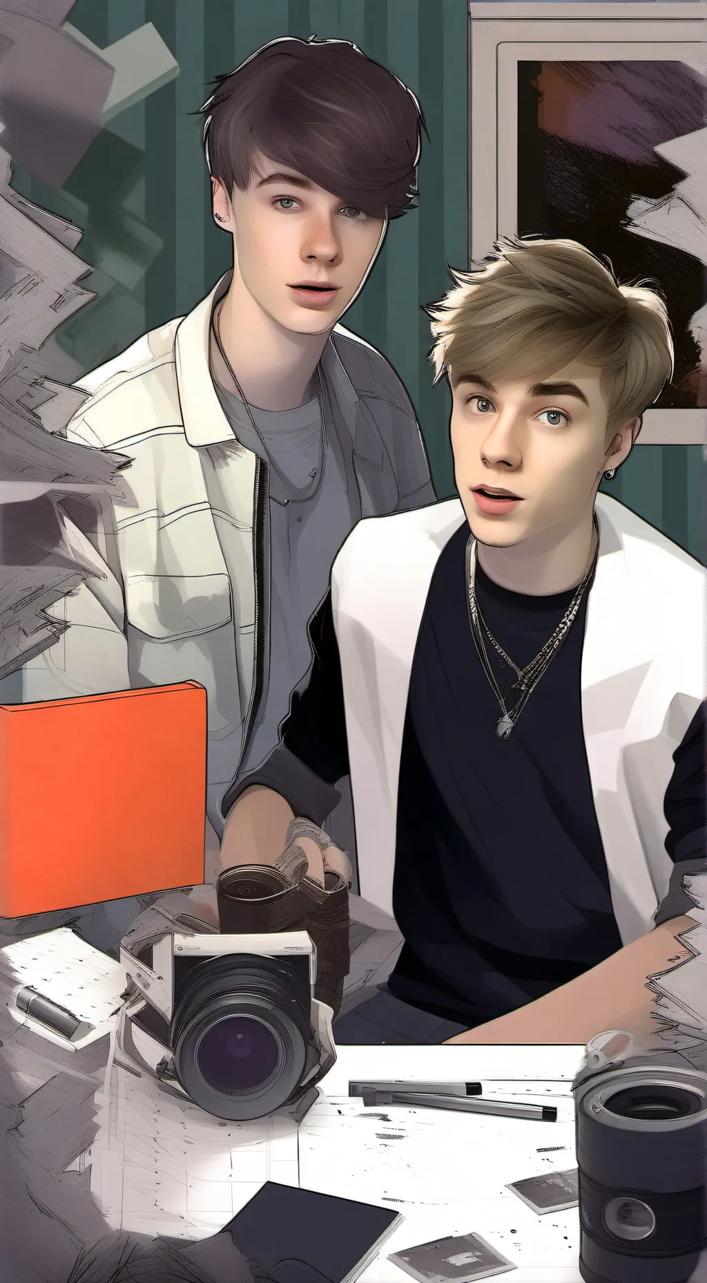 ai character: sam and colby background