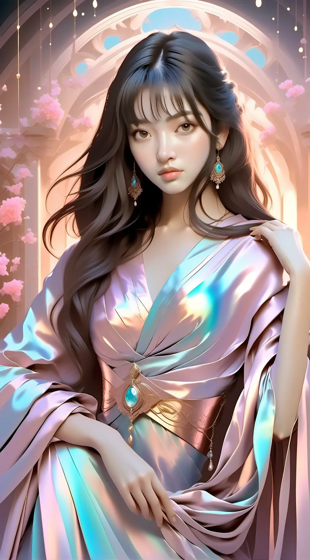 ai character: Miuky background