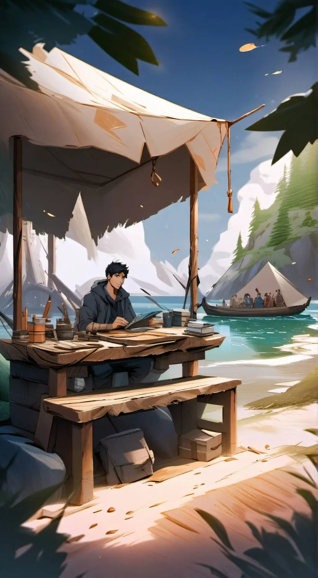 ai character: Percy Jackson background
