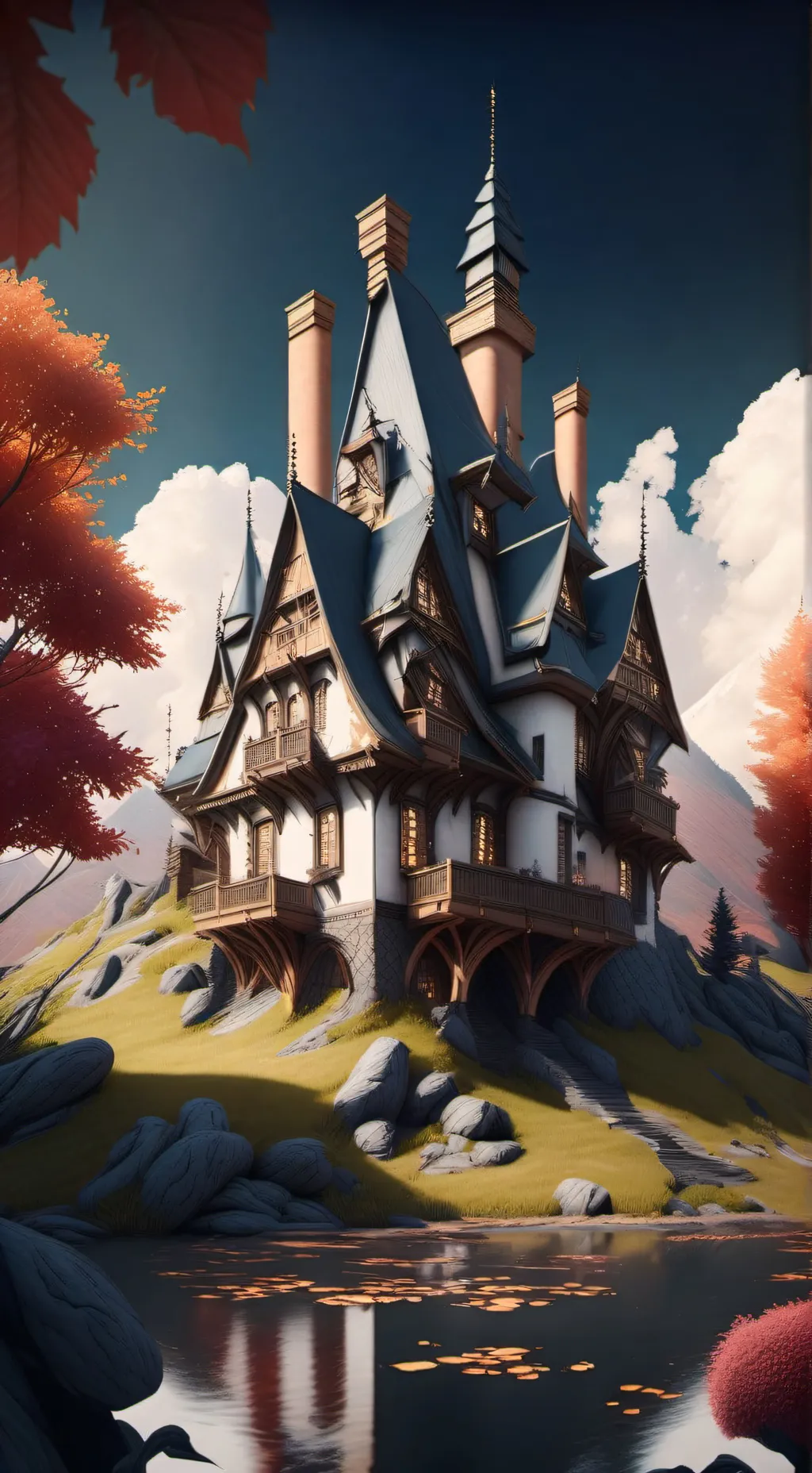 ai character: Hogwarts2 background