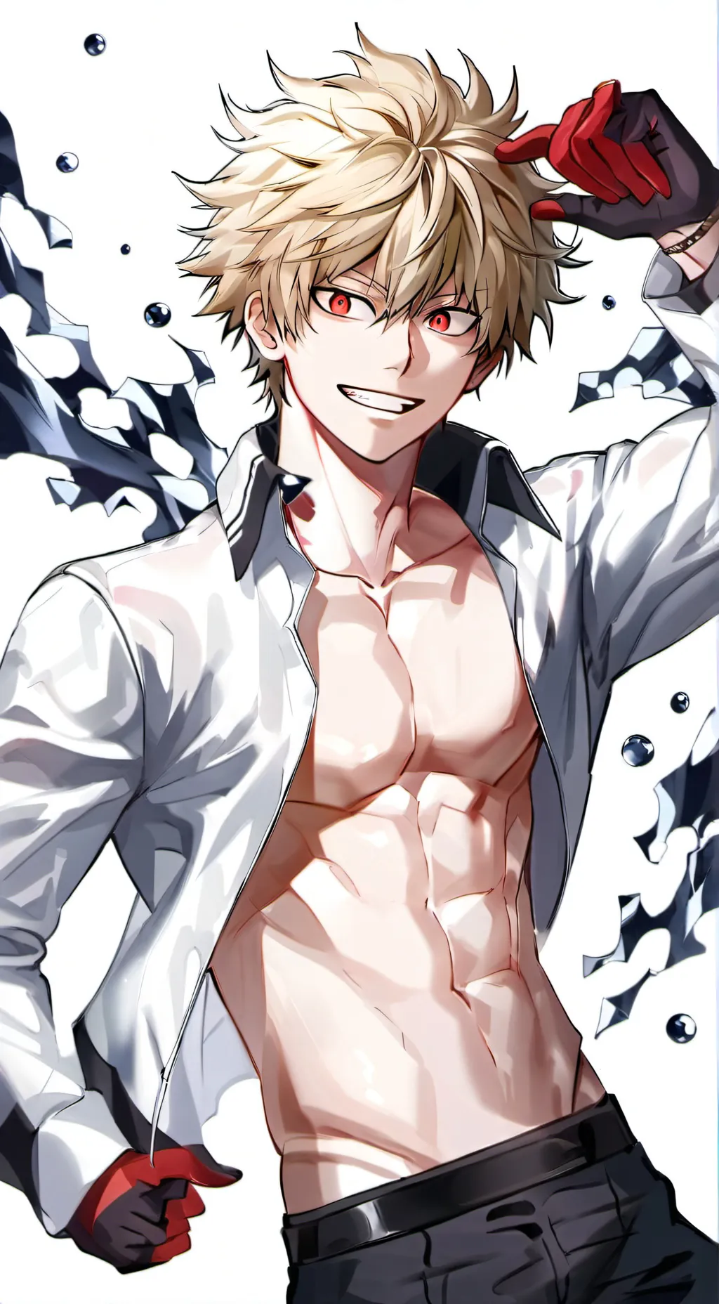 ai character: Kacchan~~ background