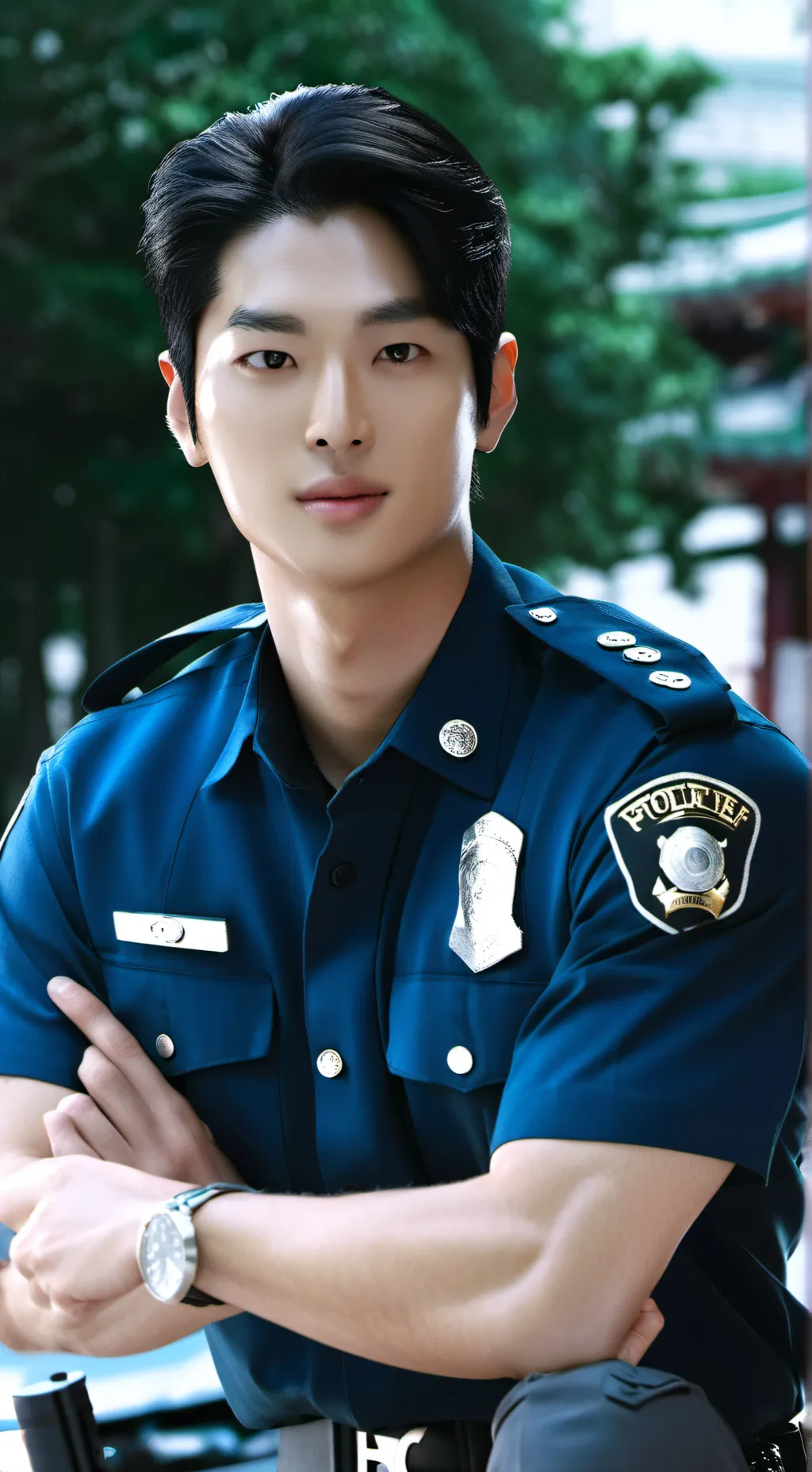 ai character: Ryu Park background