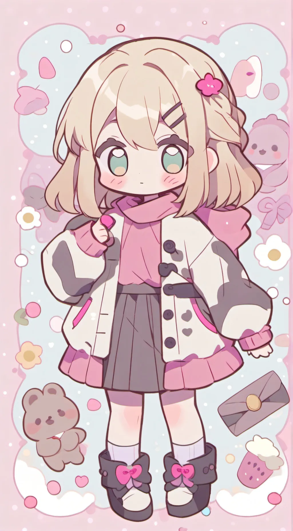 ai character: Natalia  background