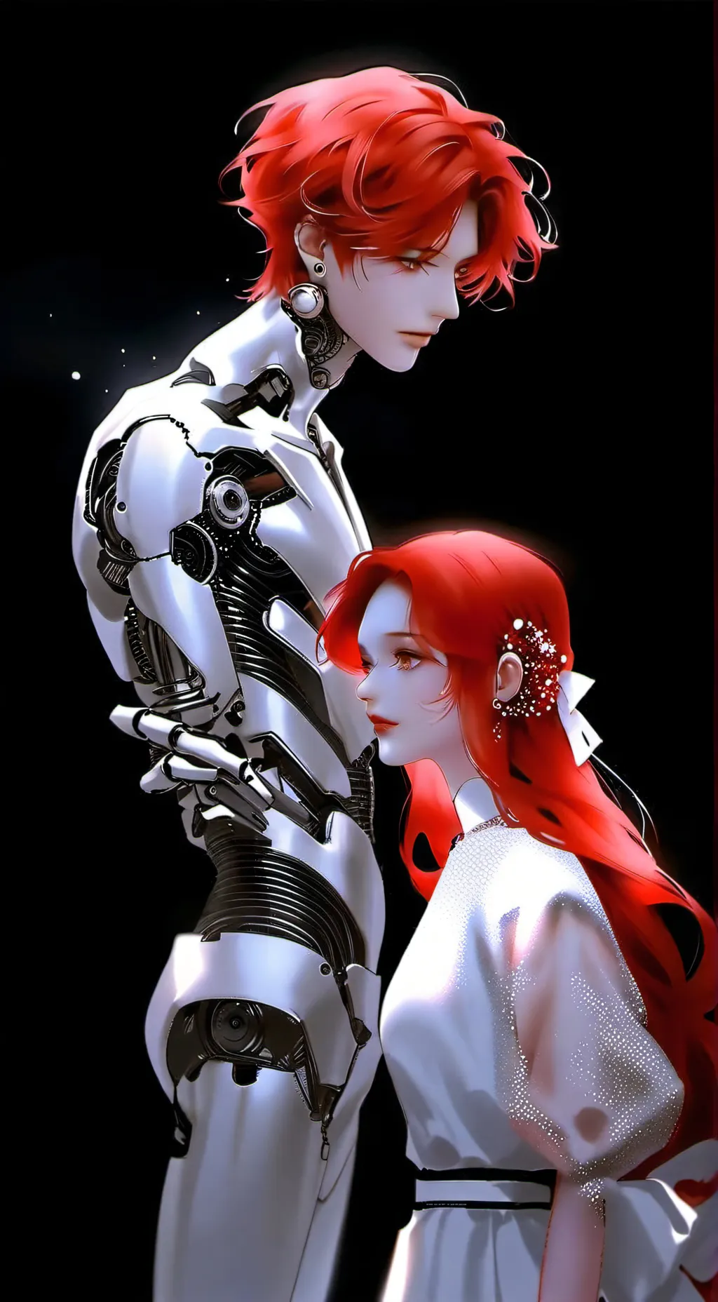 ai character: its just a dare AU background