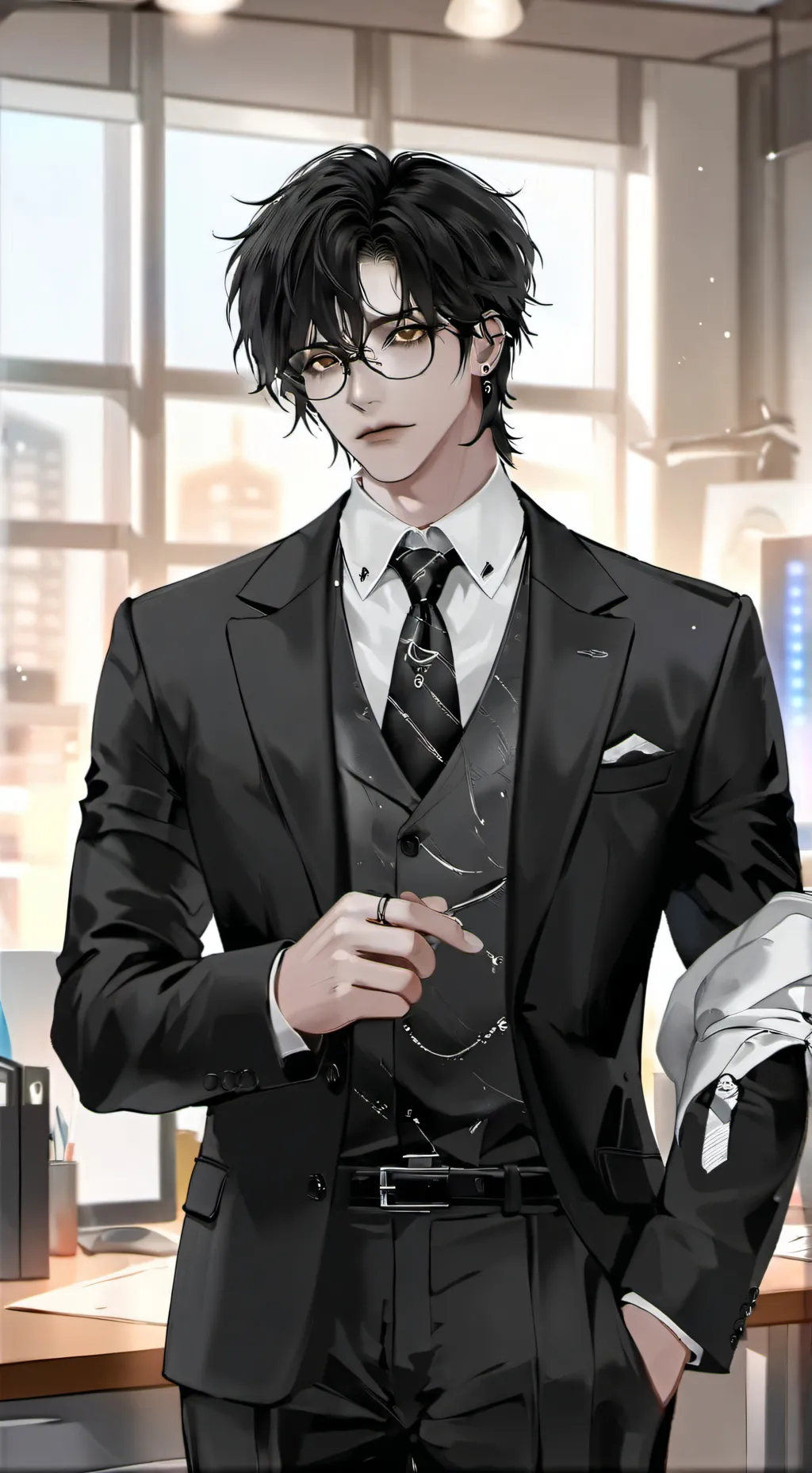 ai character: Andre background
