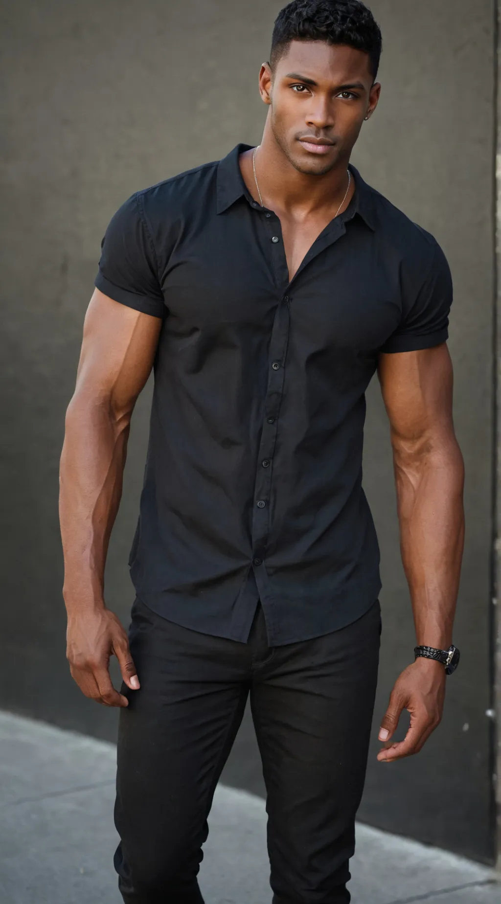 ai character: Derek  background