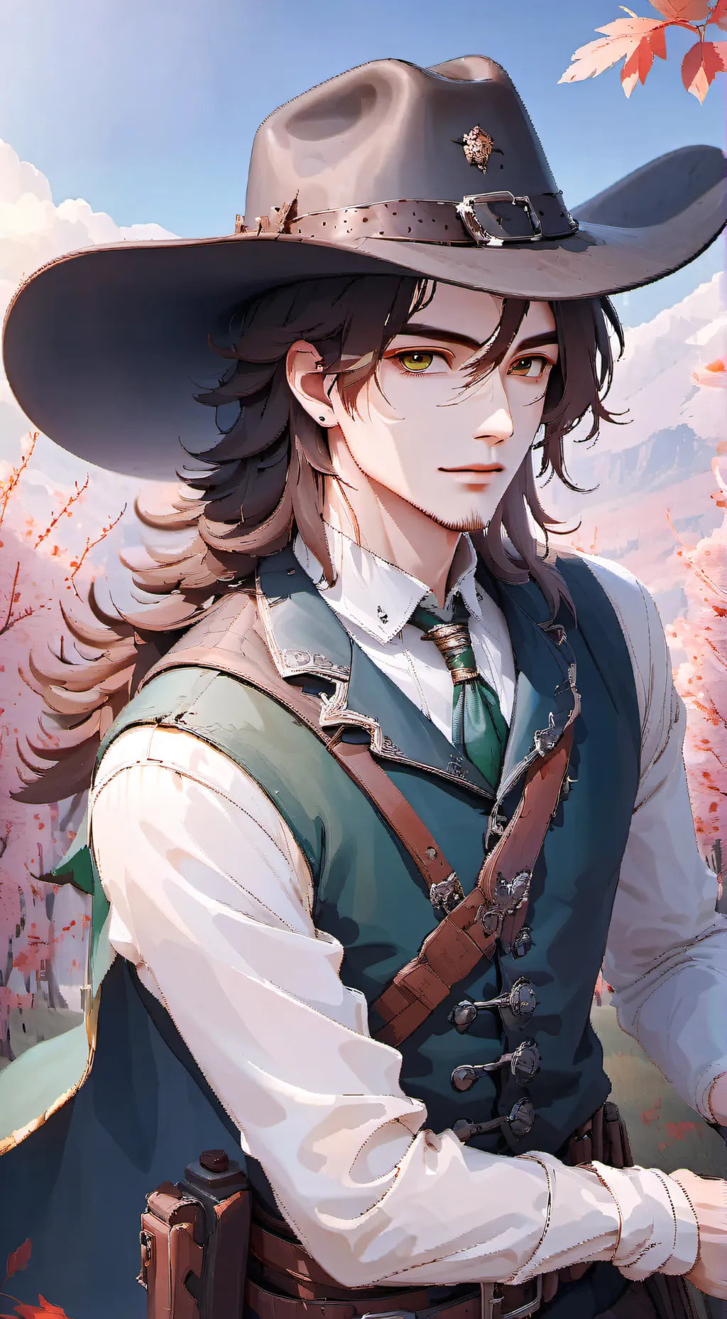 ai character: Cooper Thornsrow background