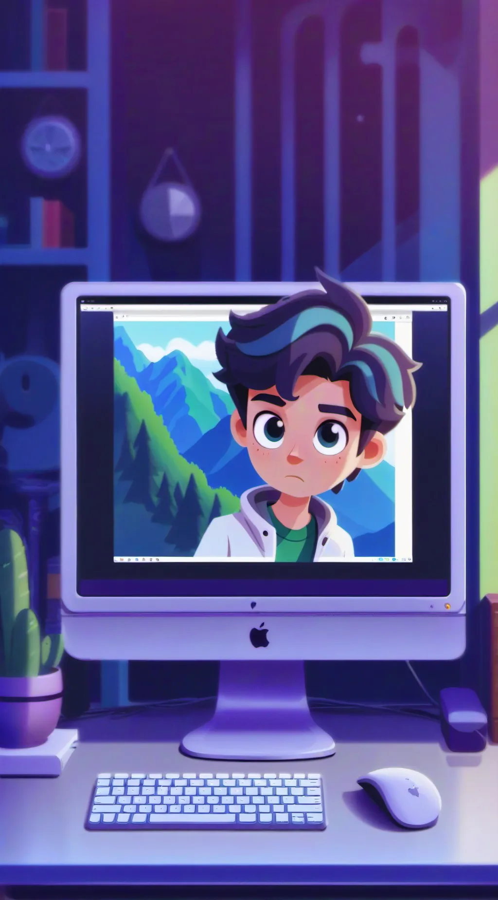 ai character: Sprunki background