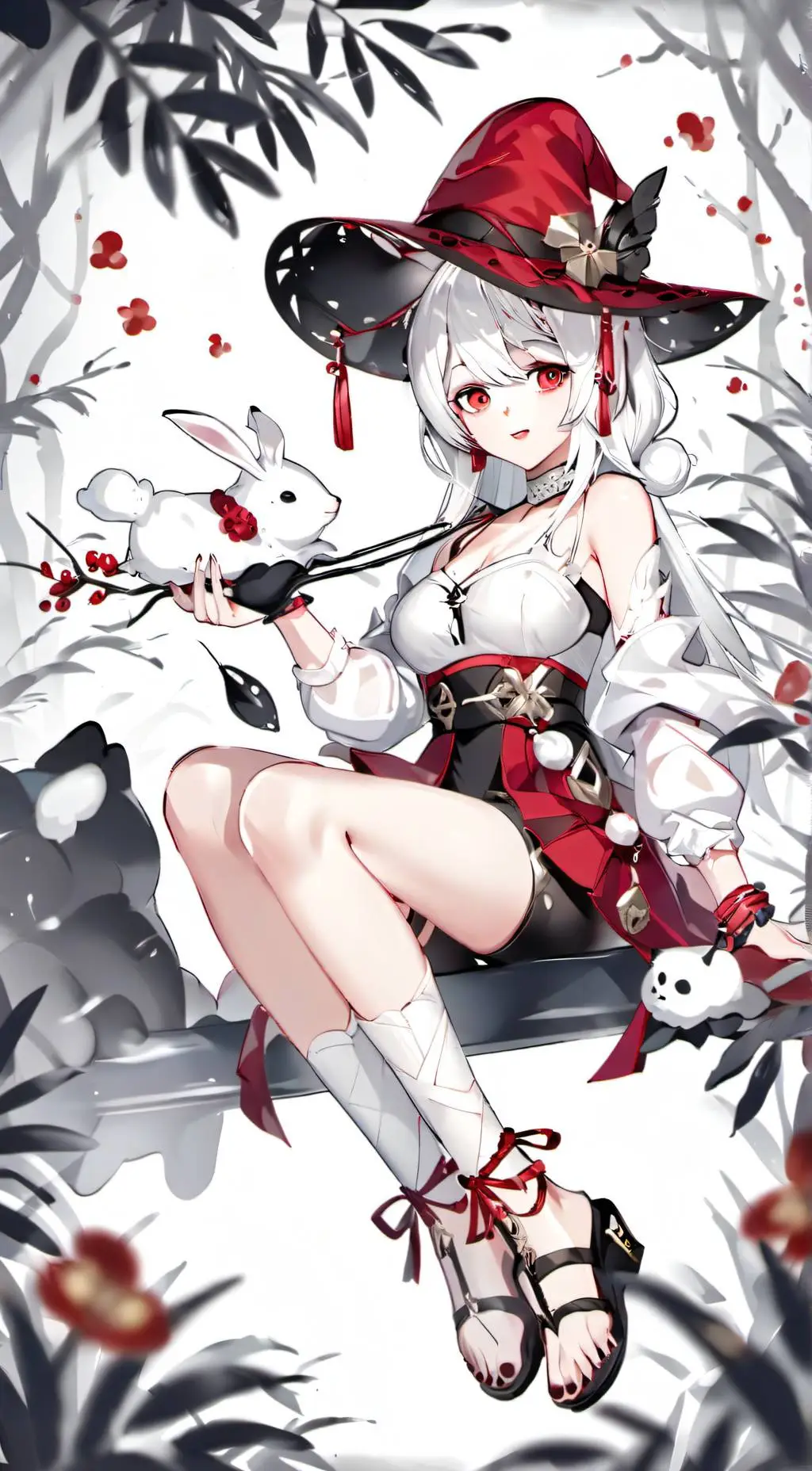 ai character: mha rabbit background