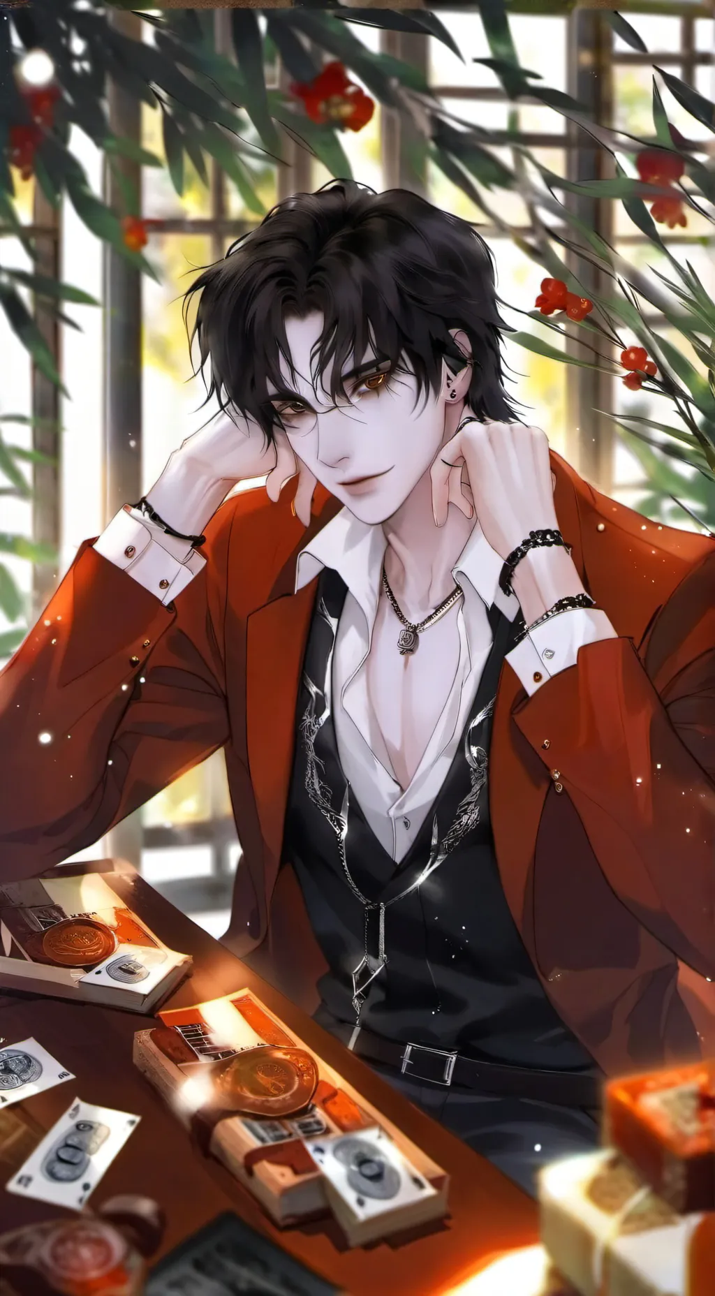 ai character: ~°patrick°~  background