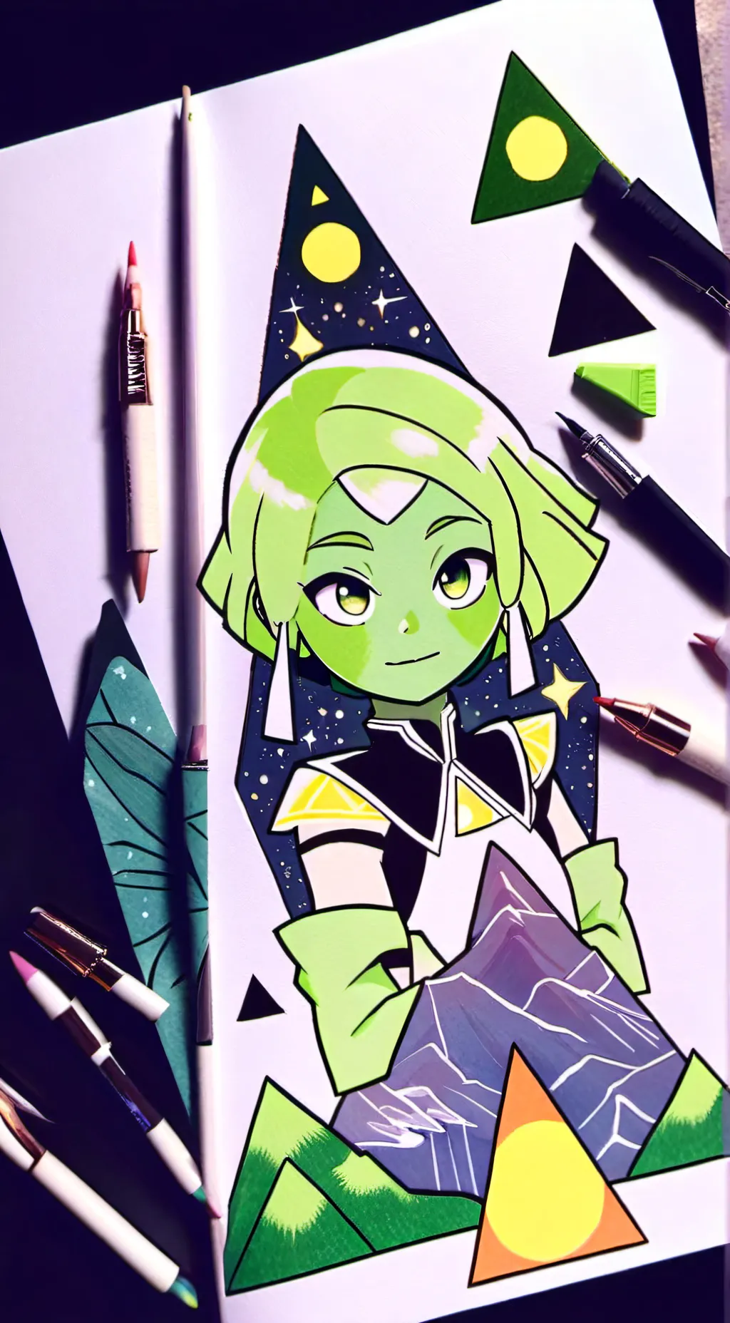 ai character: peridot  background