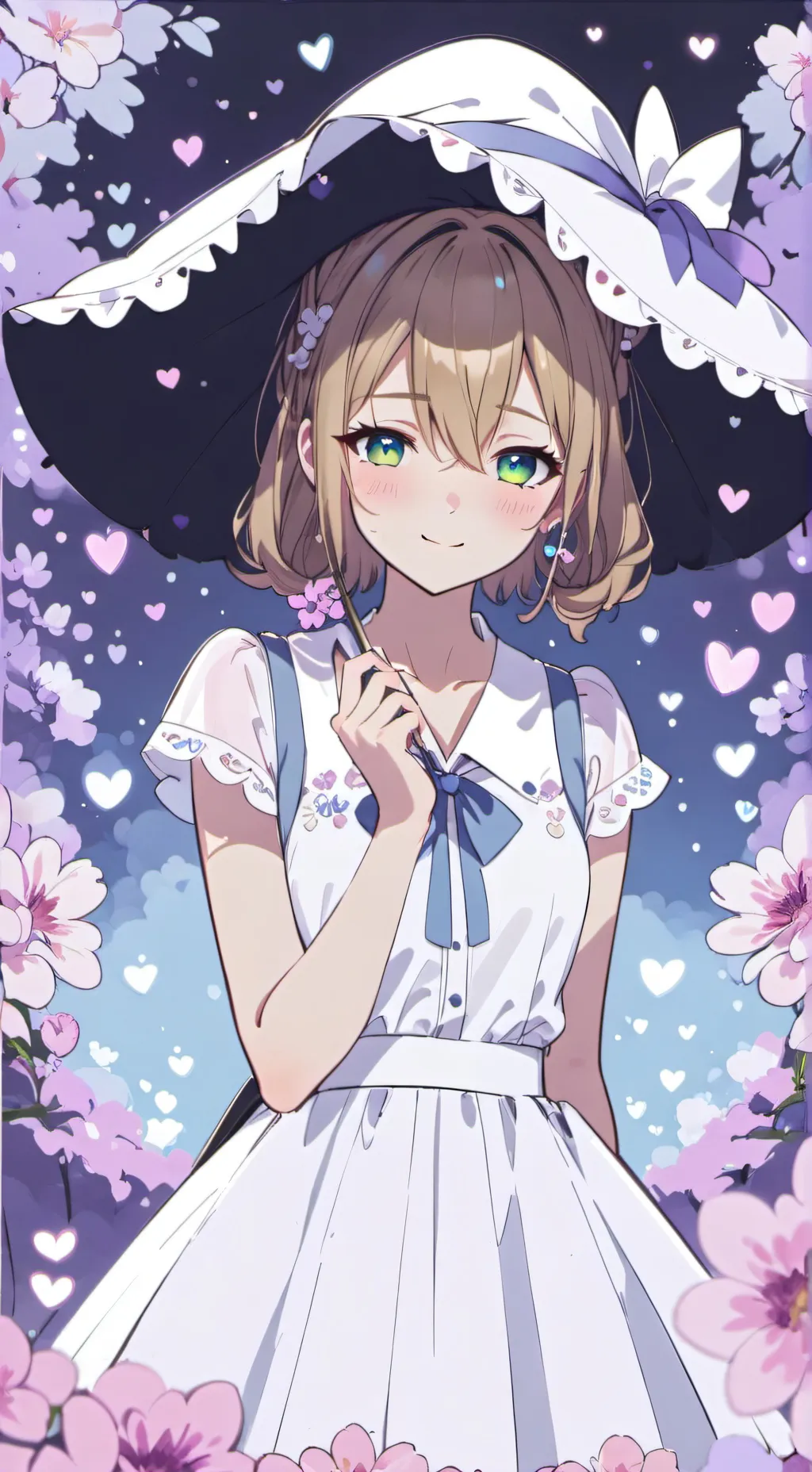 ai character: nina  background