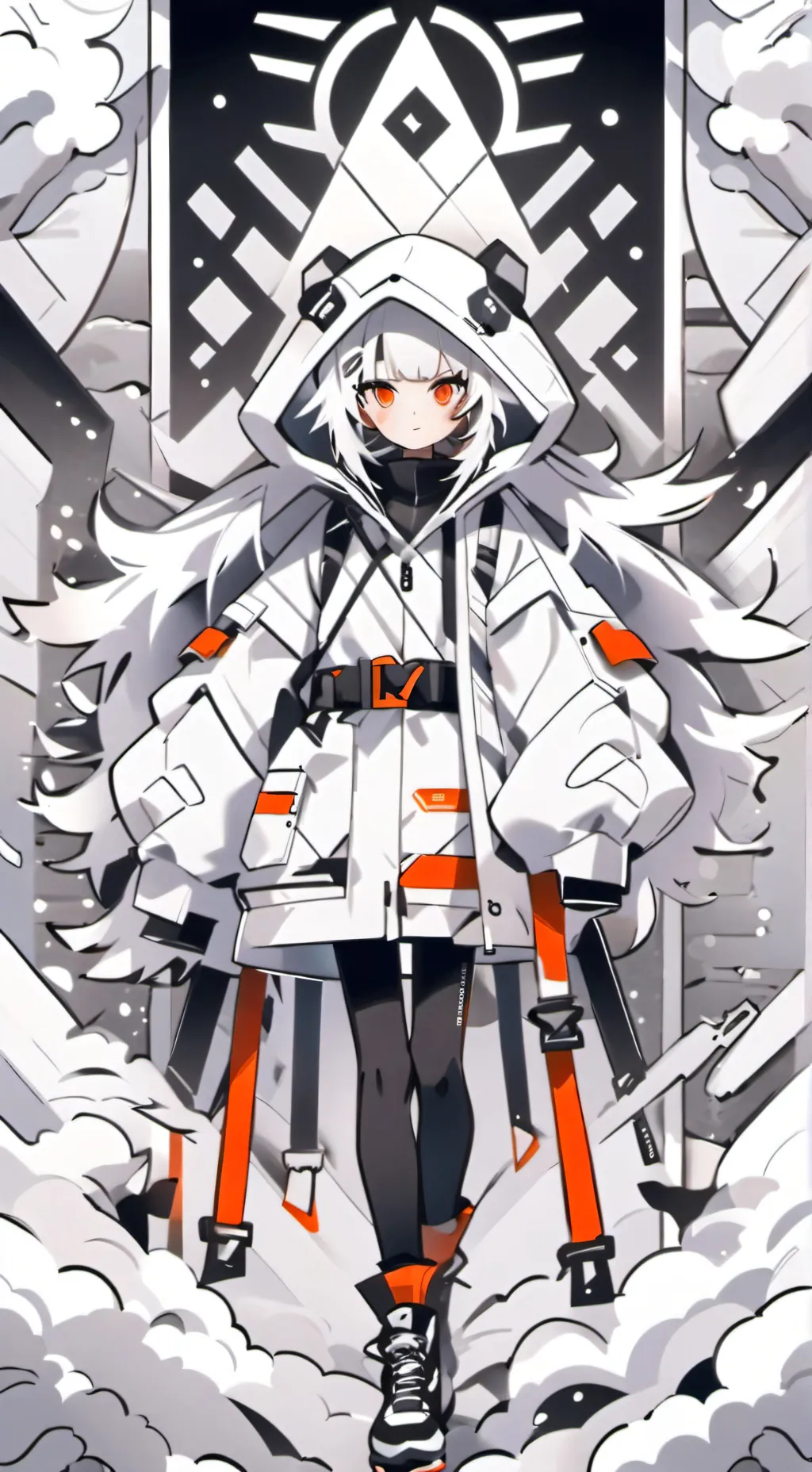 ai character: Eva background