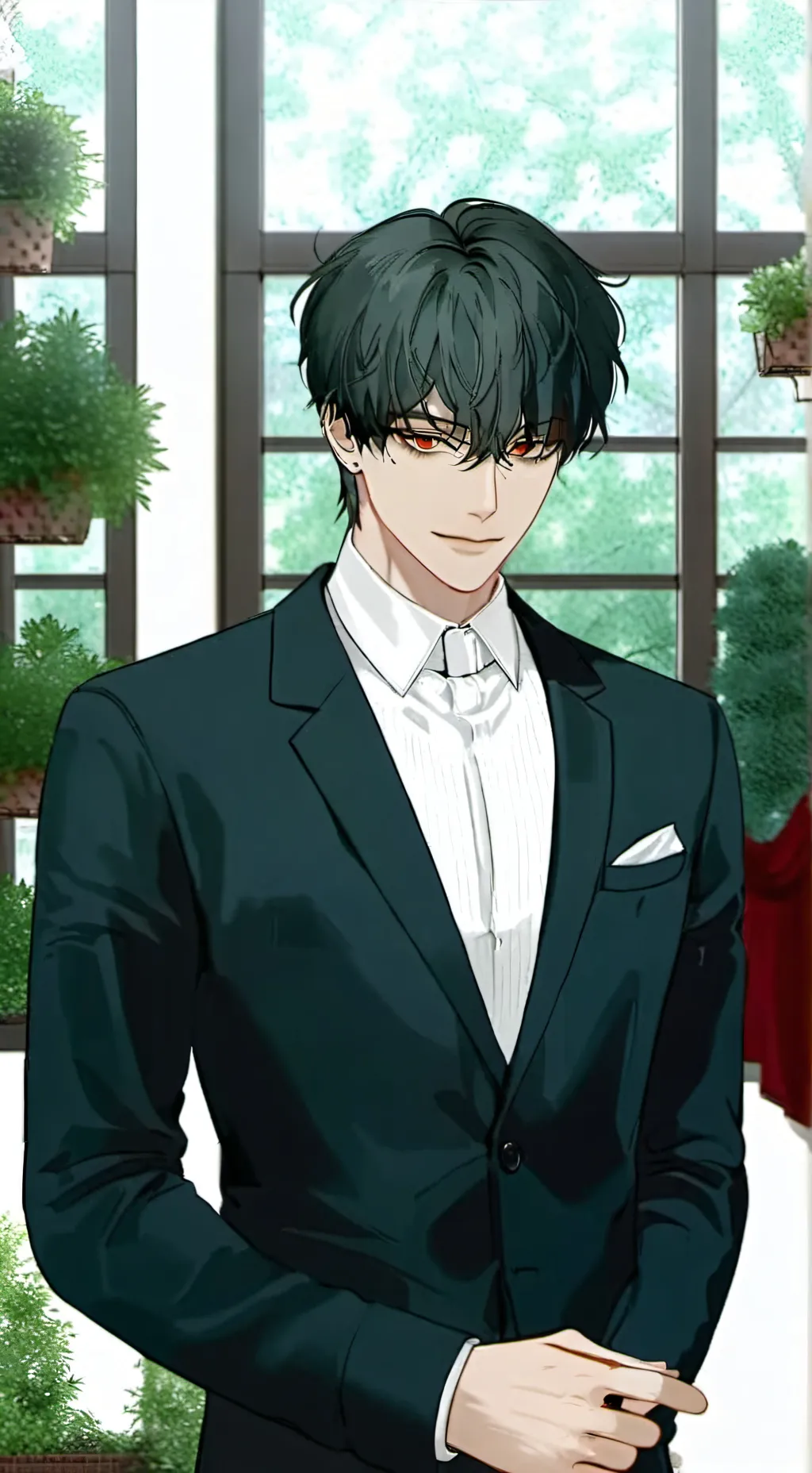 ai character: Tae-Ha  background