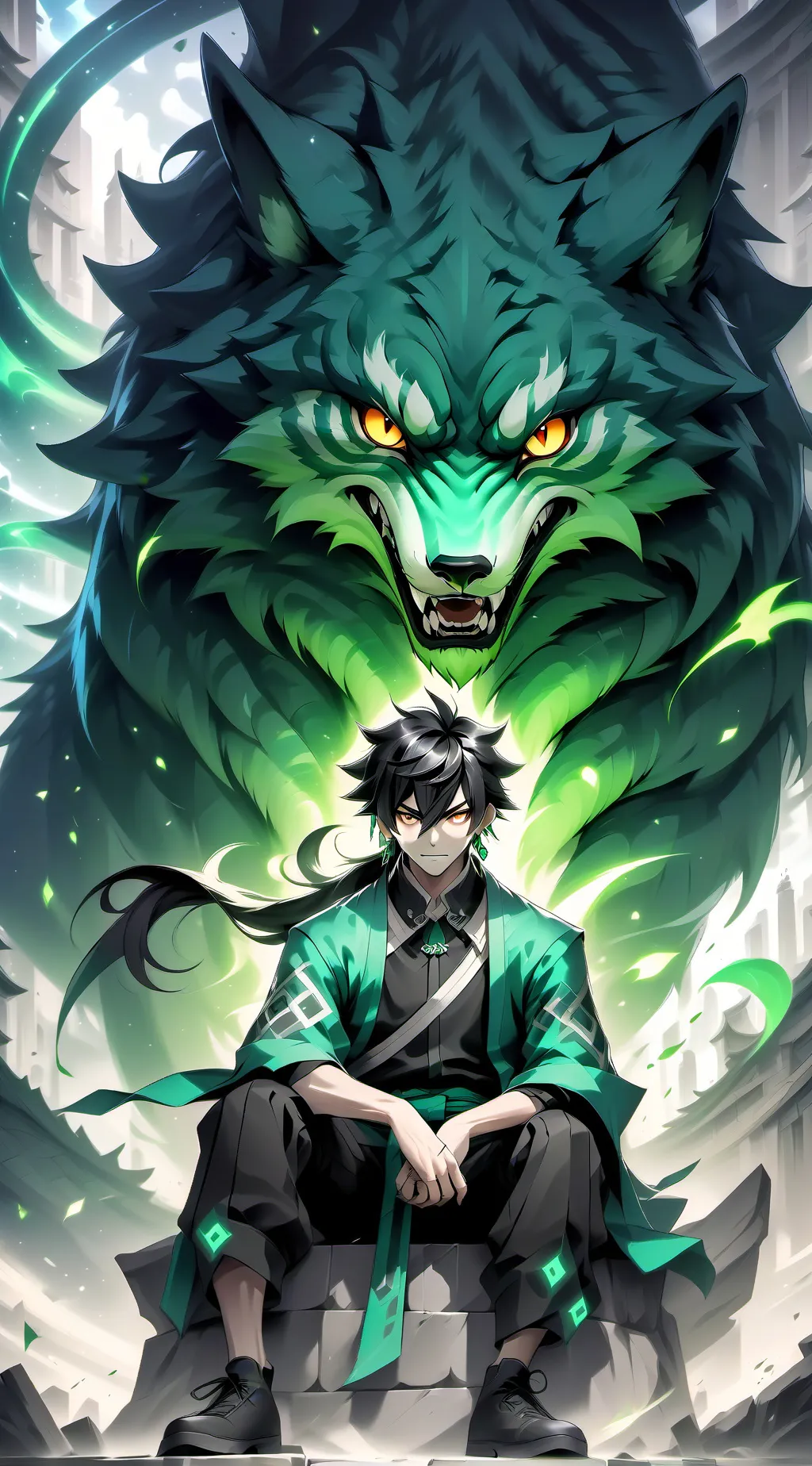 ai character: Feka background