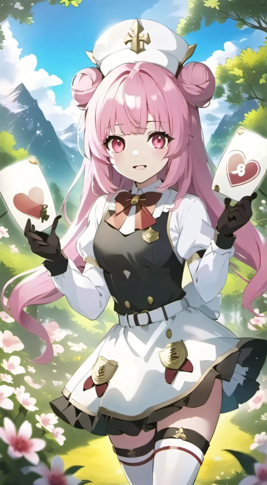 ai character: Cure Siren background