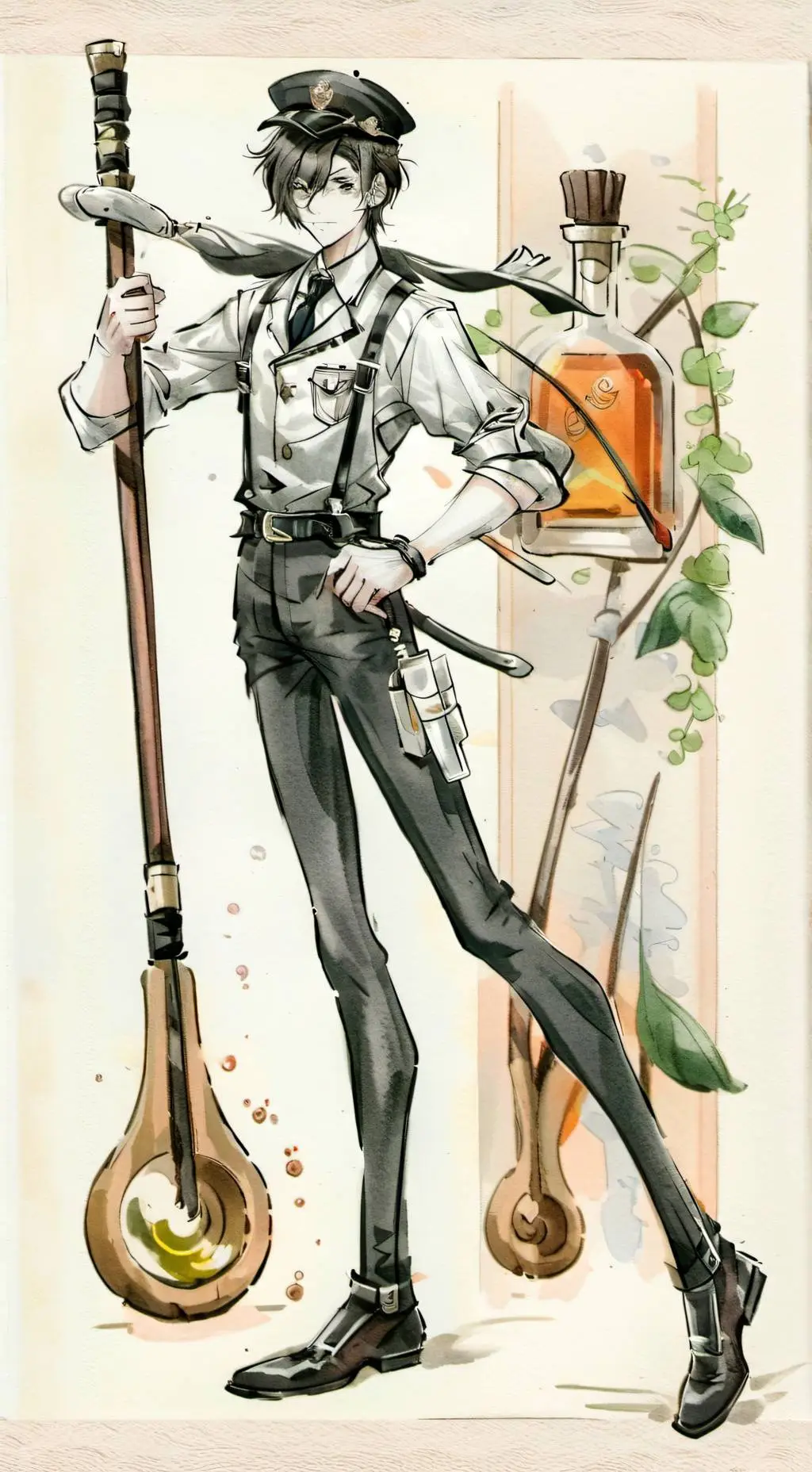 ai character: TheClassiclabsteam background