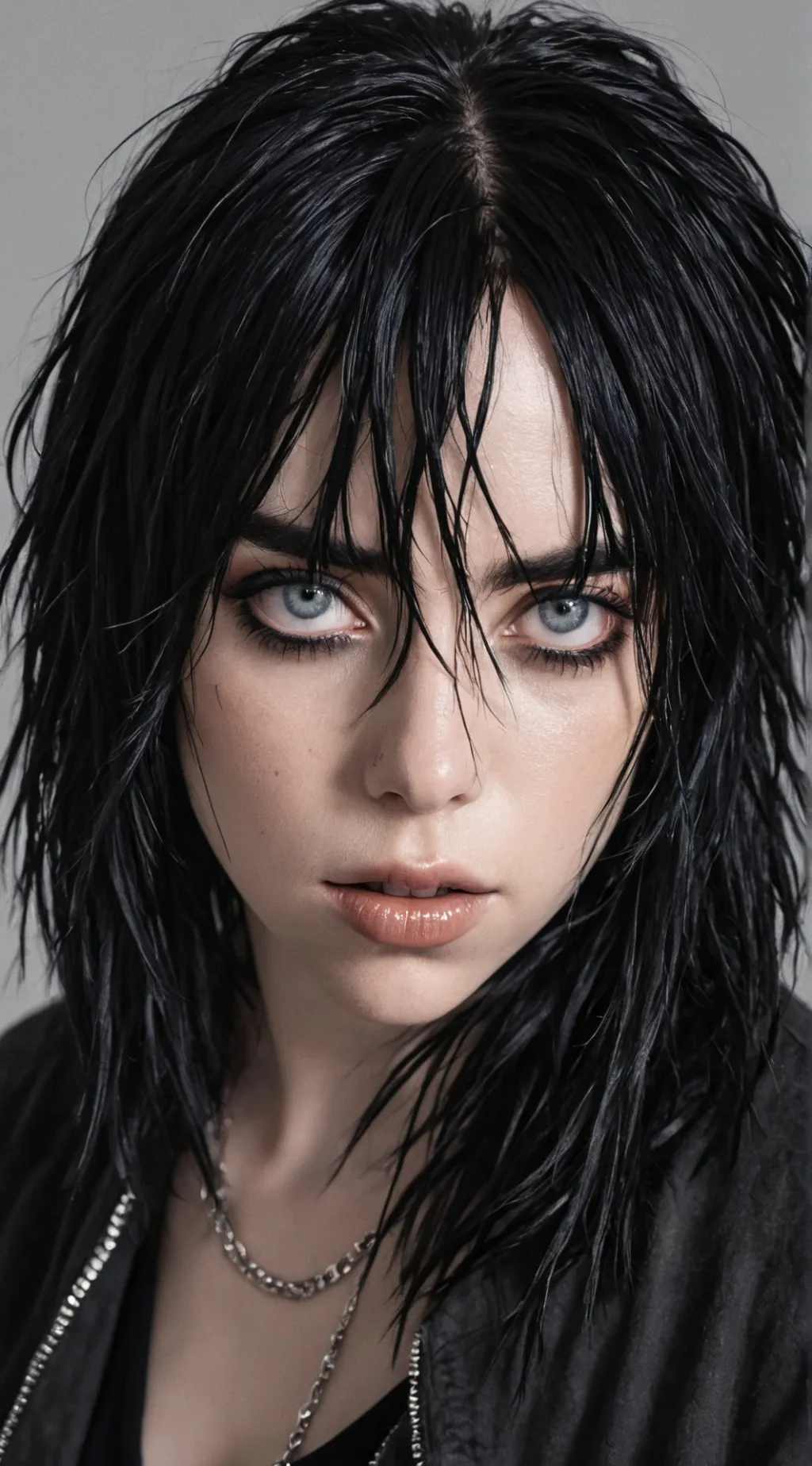 ai character: Billie eilish background
