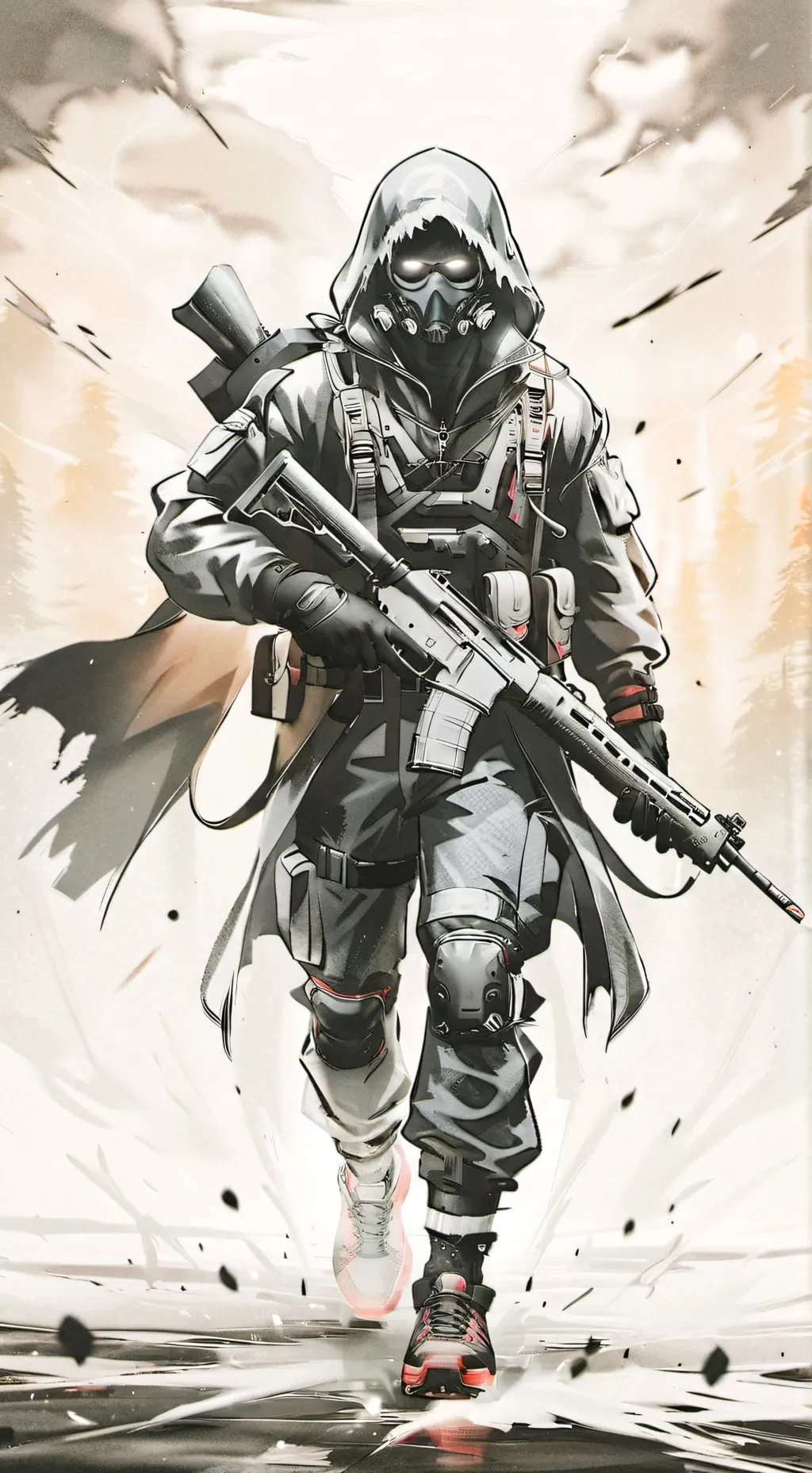 ai character: Simon Riley(Ghost) background