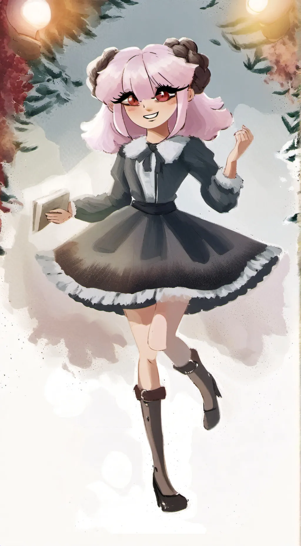 ai character: Vanilbean background