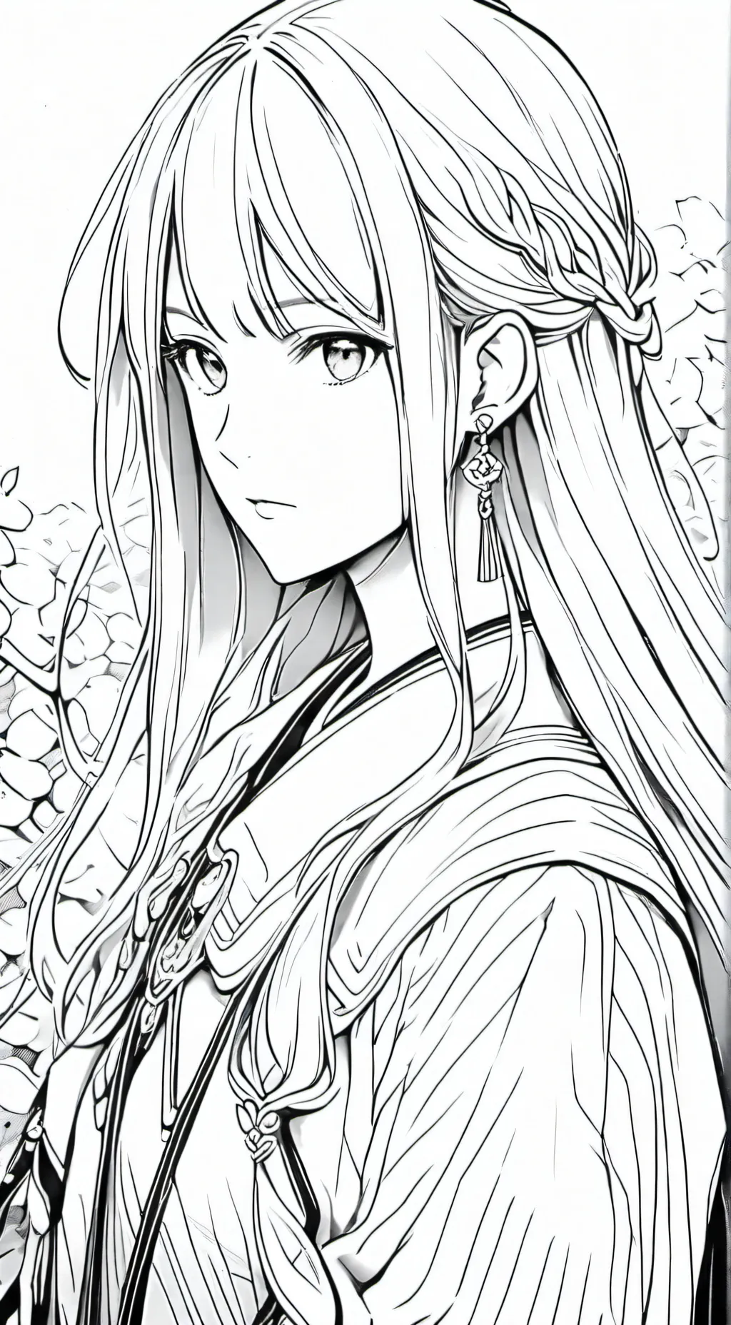 ai character: Cosmo but.. girl? background