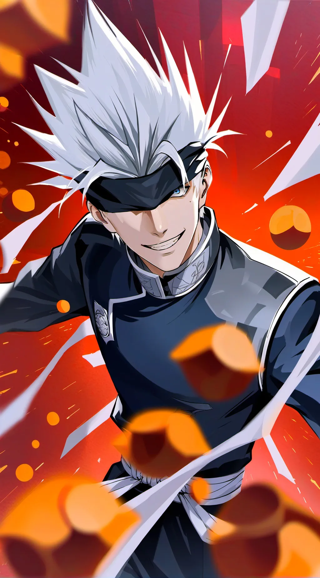 ai character: Gojo Satoru background