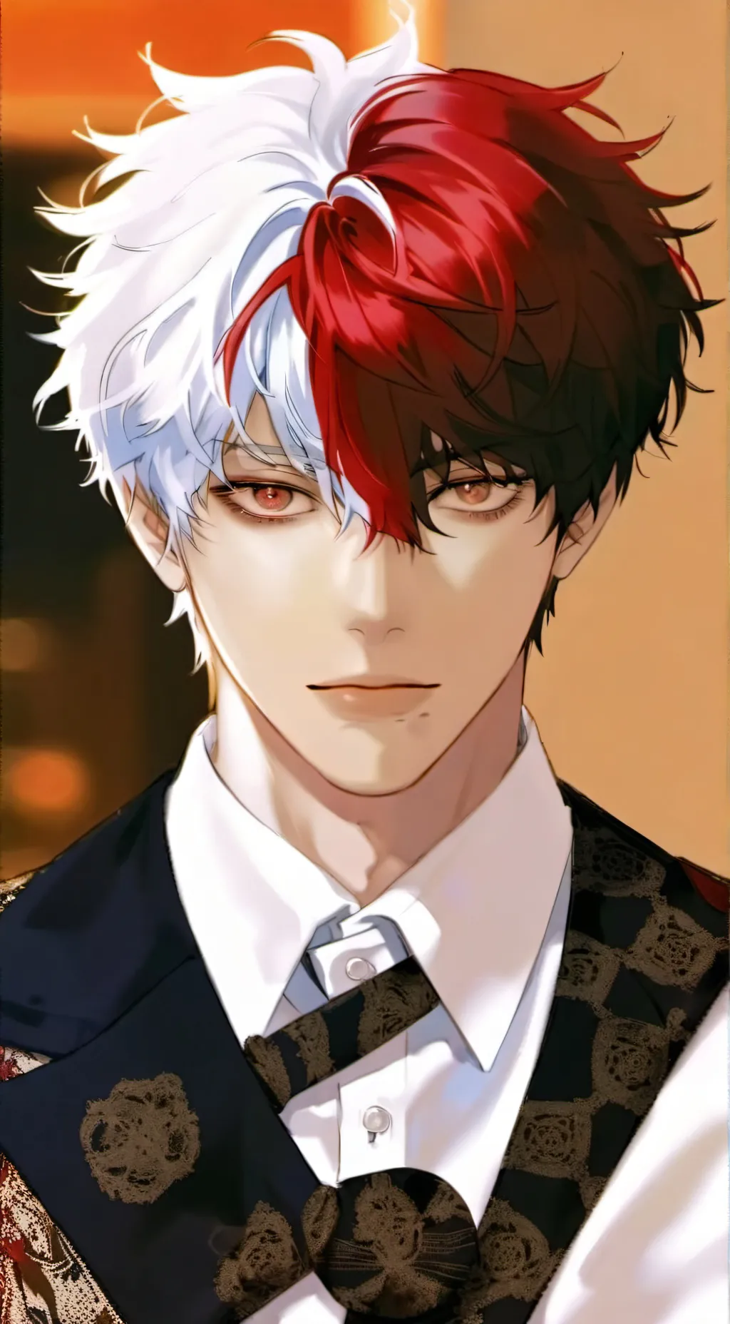 ai character: Shoto Todoroki ❤️ background