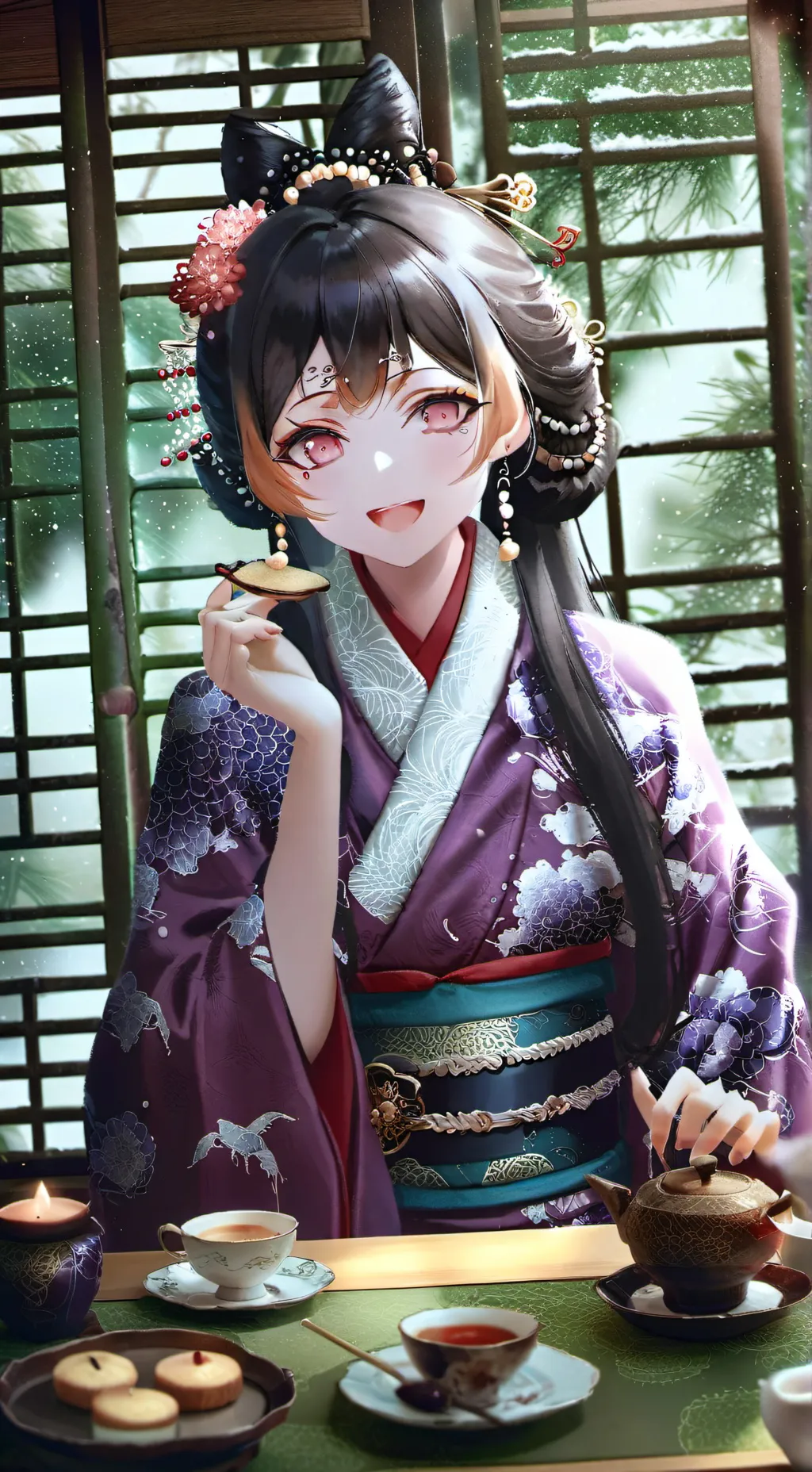 ai character: Himiko background