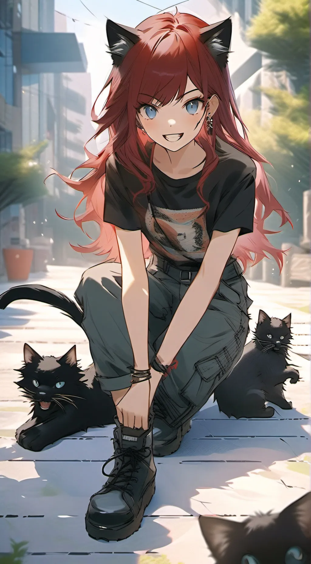 ai character: Riley background
