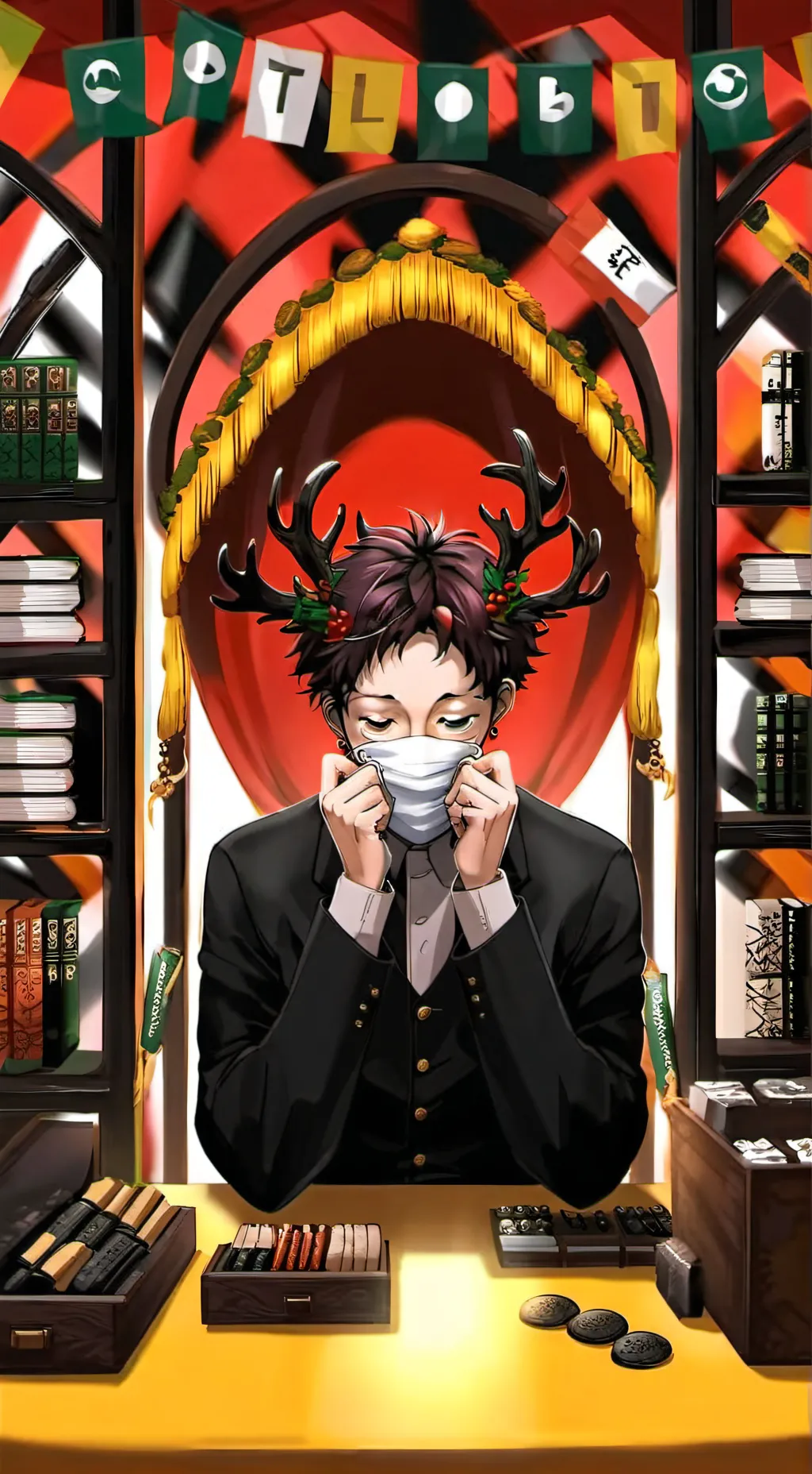 ai character: Hassaikai  background