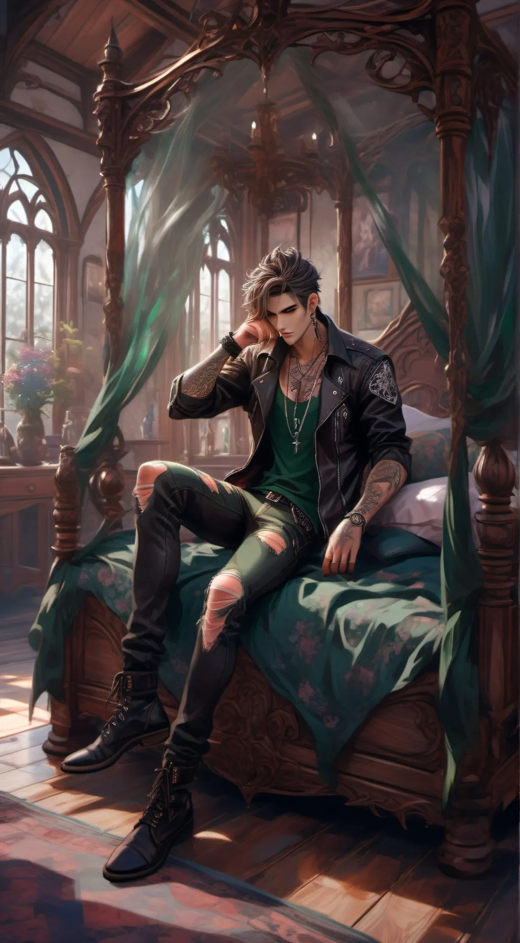 ai character: Trevor background