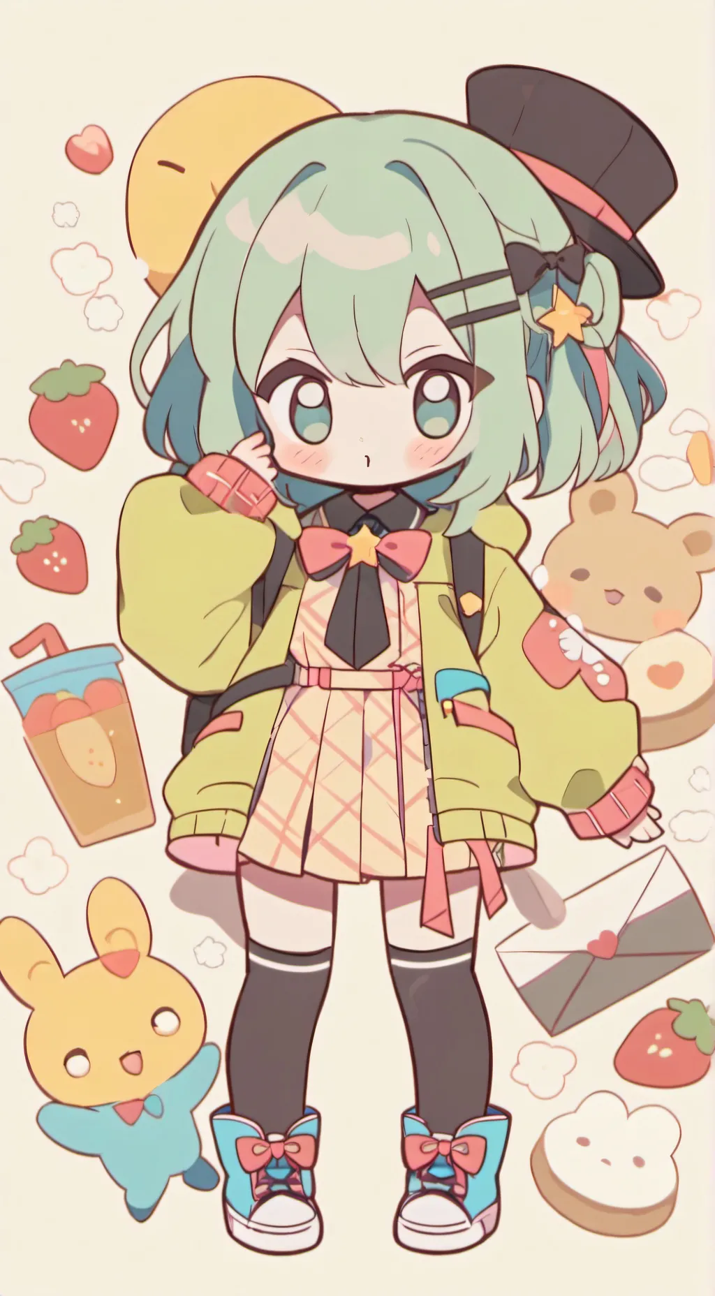 ai character: shiko_chan background