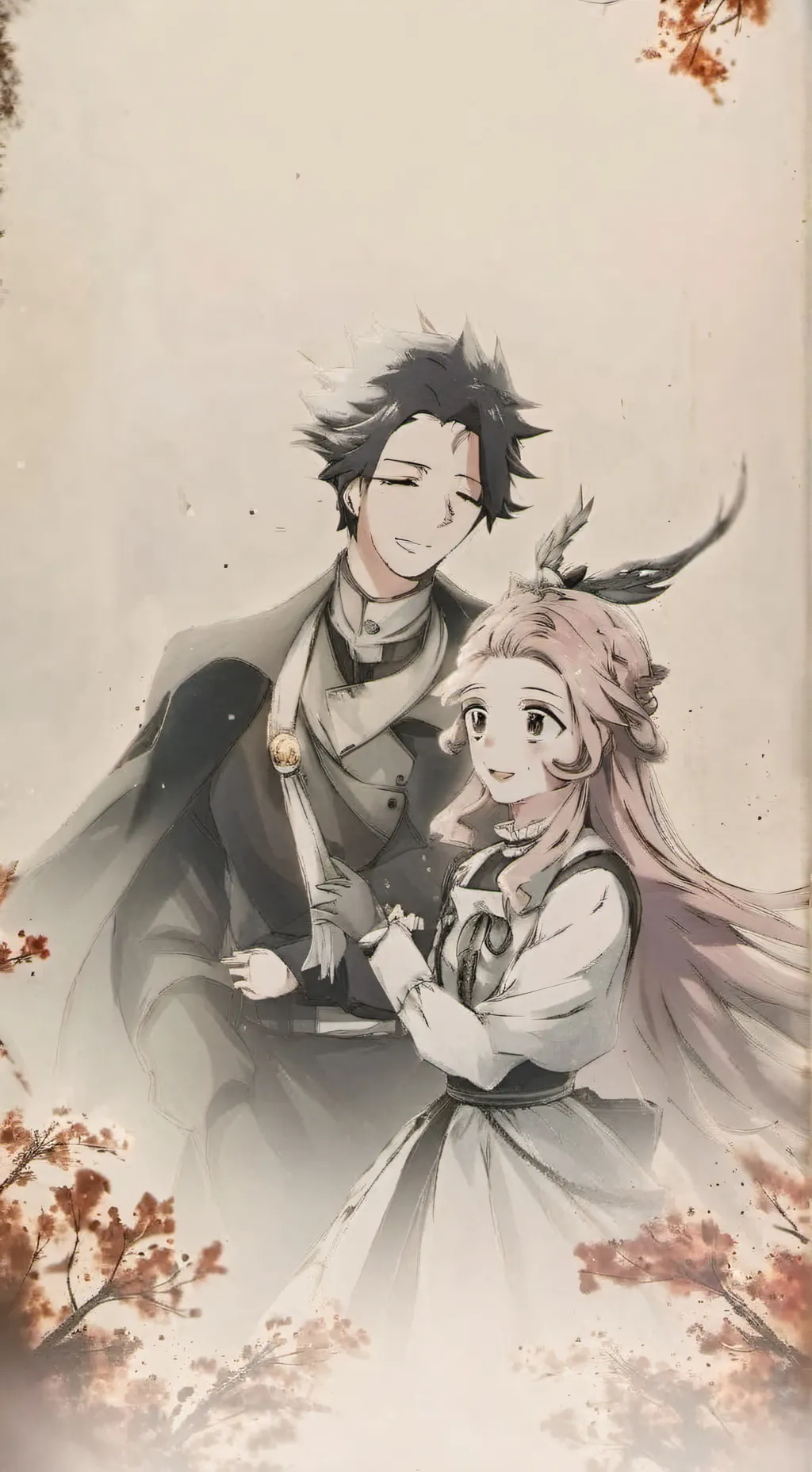 ai character: KIMETSU NO YAIBA background