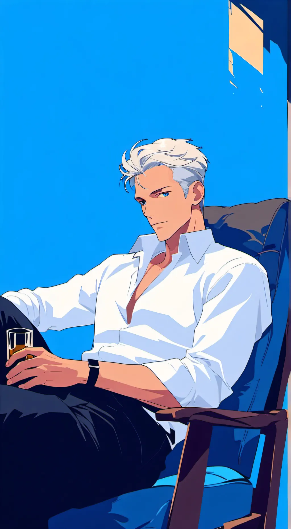 ai character: Mr. Anders background