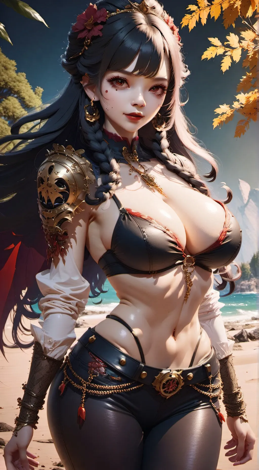 ai character: anizquear background